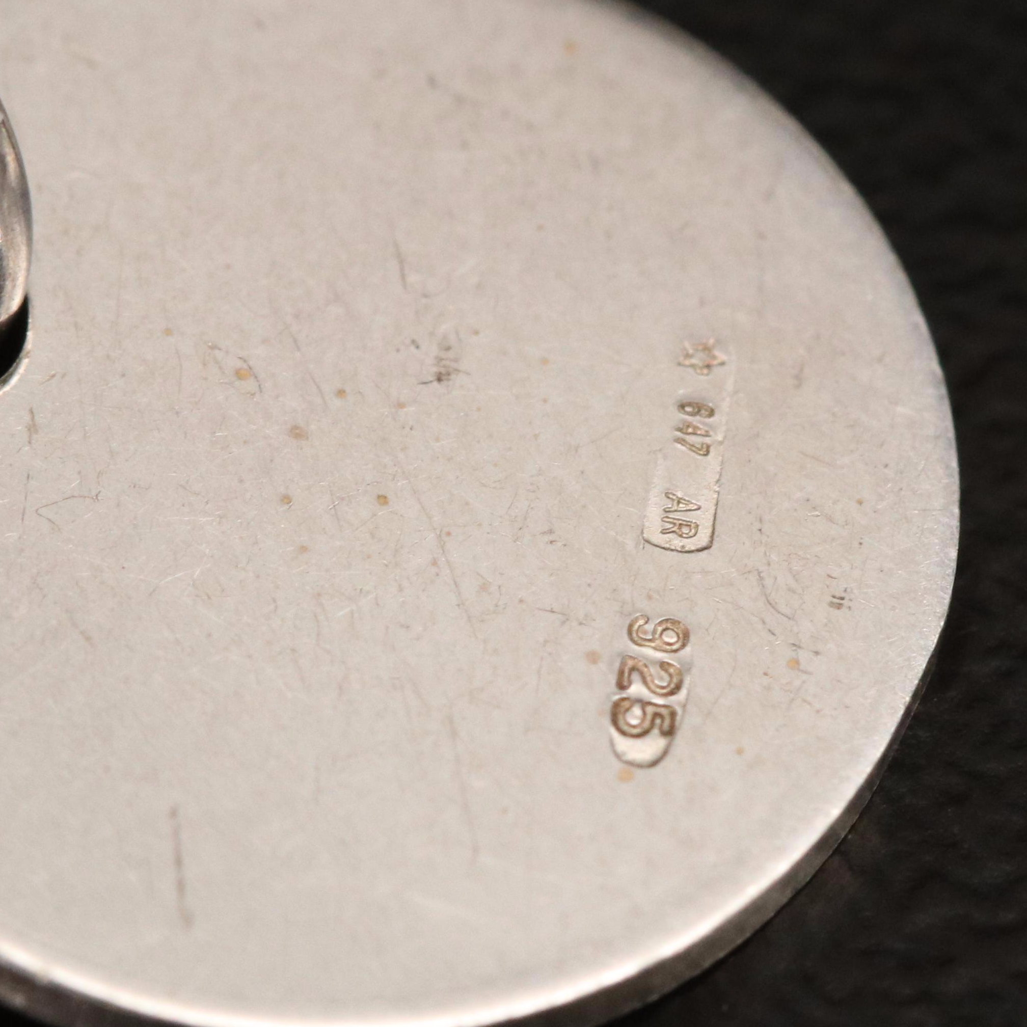 Sterling Two-Tone Panel Bracelet