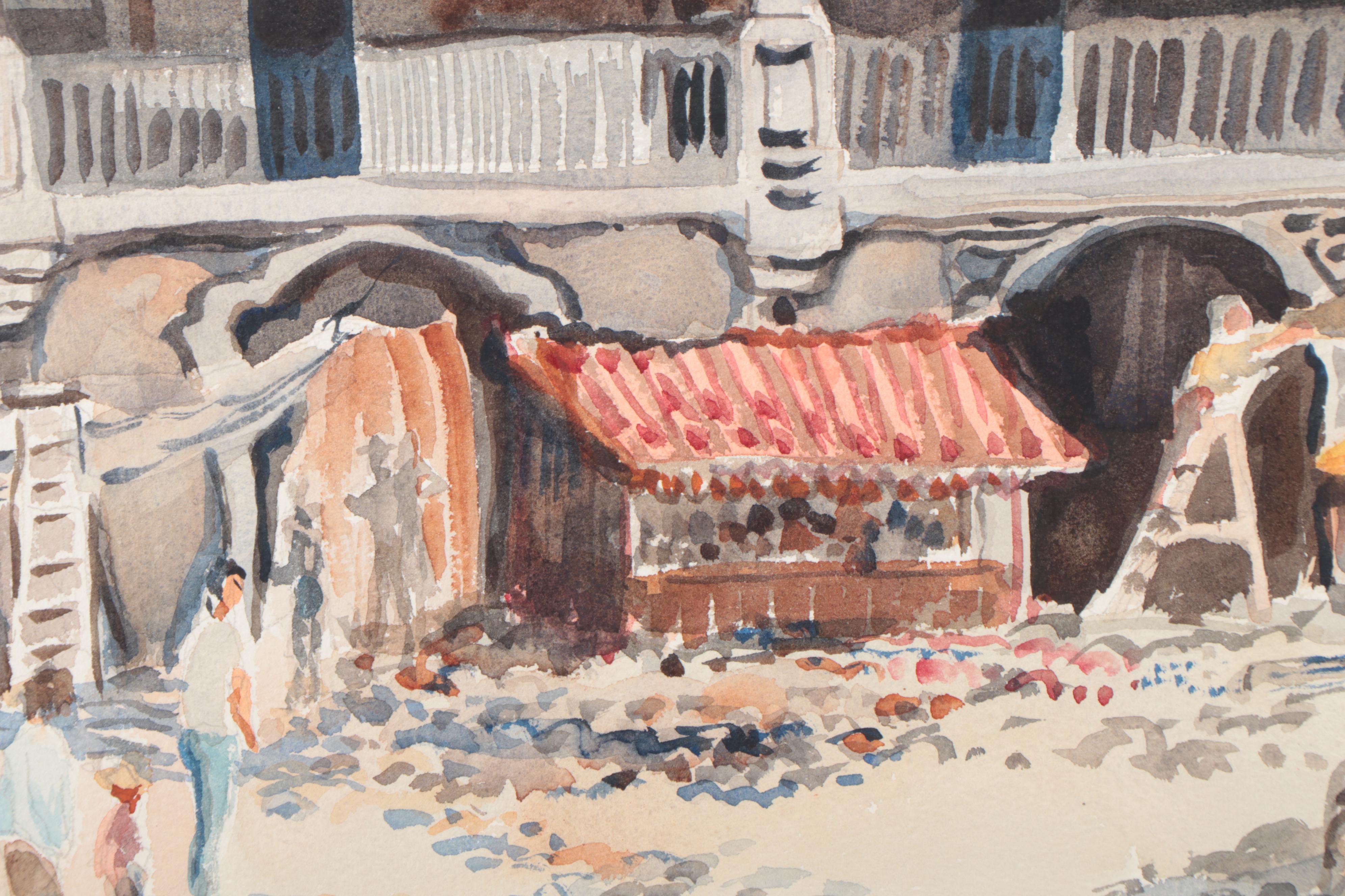 Marion Maas Coastal Landscape and Cityscape Watercolor Paintings