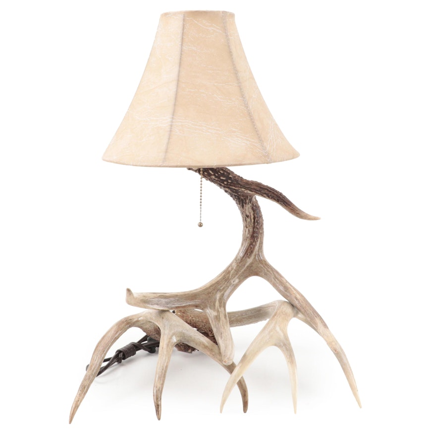 Assembled Antler Sheds Table Lamp, Contemporary