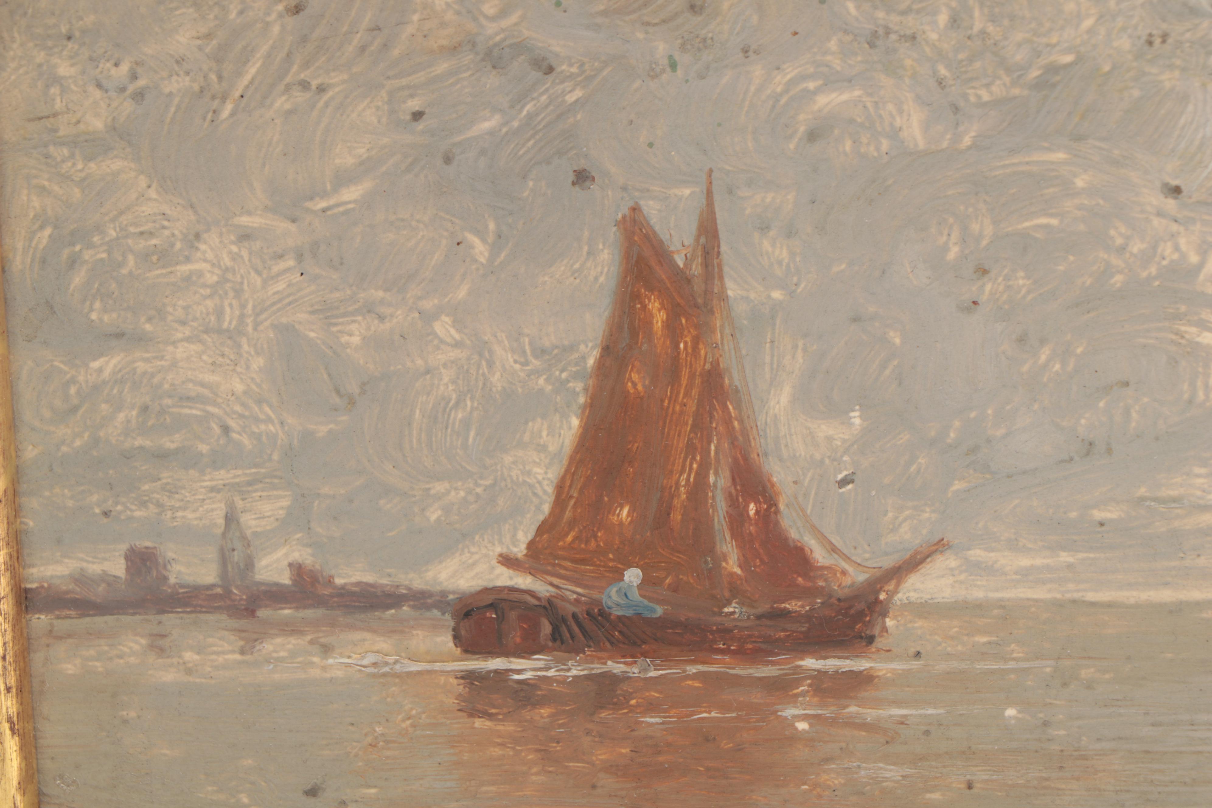 Nautical Oil Painting Attributed to Ida Sedgwick Proper