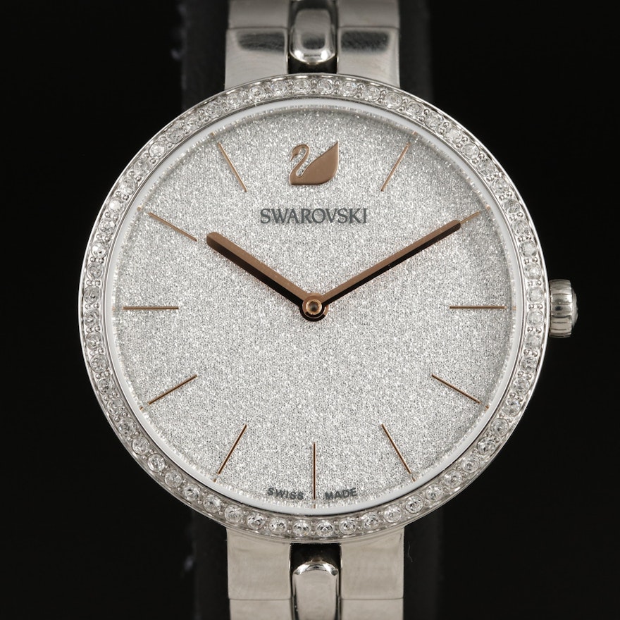 Swarovski Crystal Dial Wristwatch