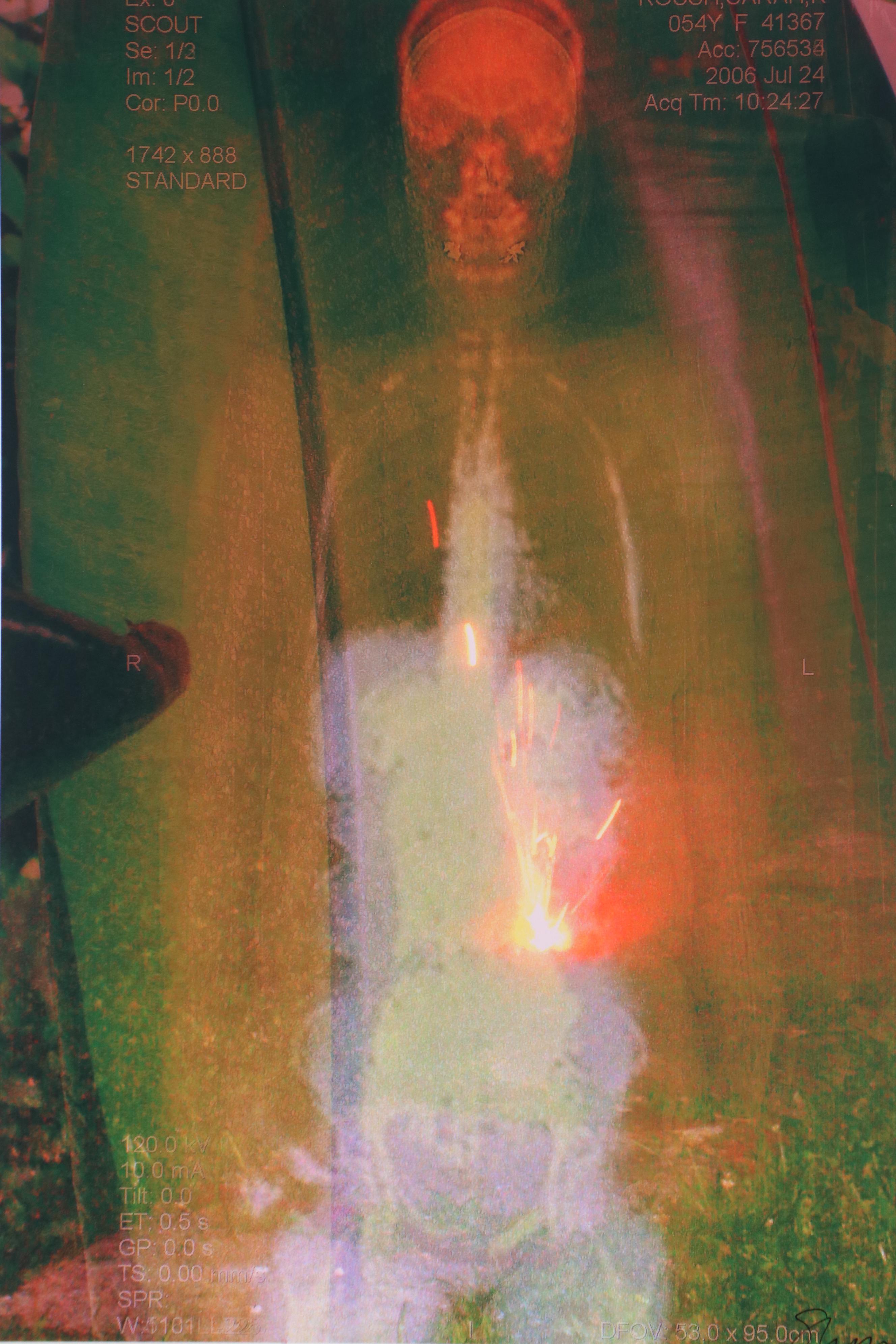 Sarah Roush Digital Collages "Hot Spot," 21st Century