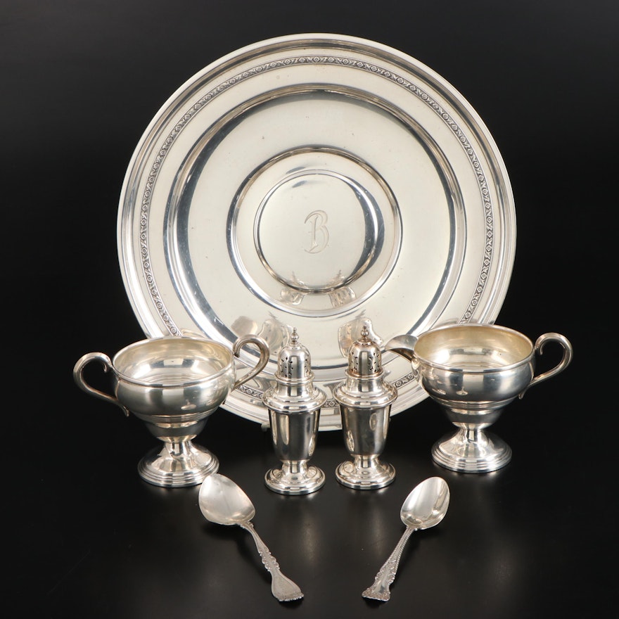 Gorham, Empire and Other American Sterling Silver Table Accessories