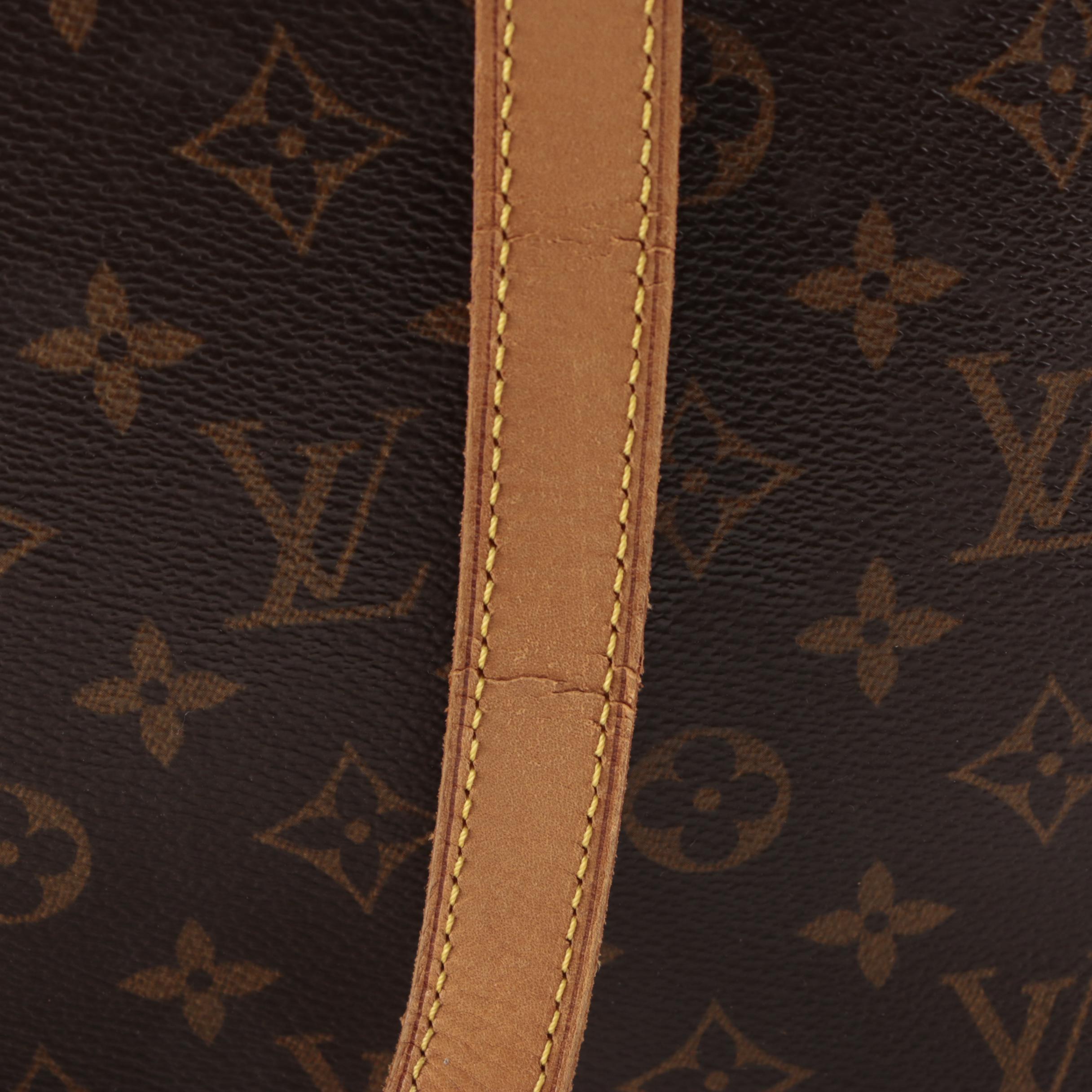 Louis Vuitton Luco Tote Bag in Monogram Canvas and Vachetta Leather