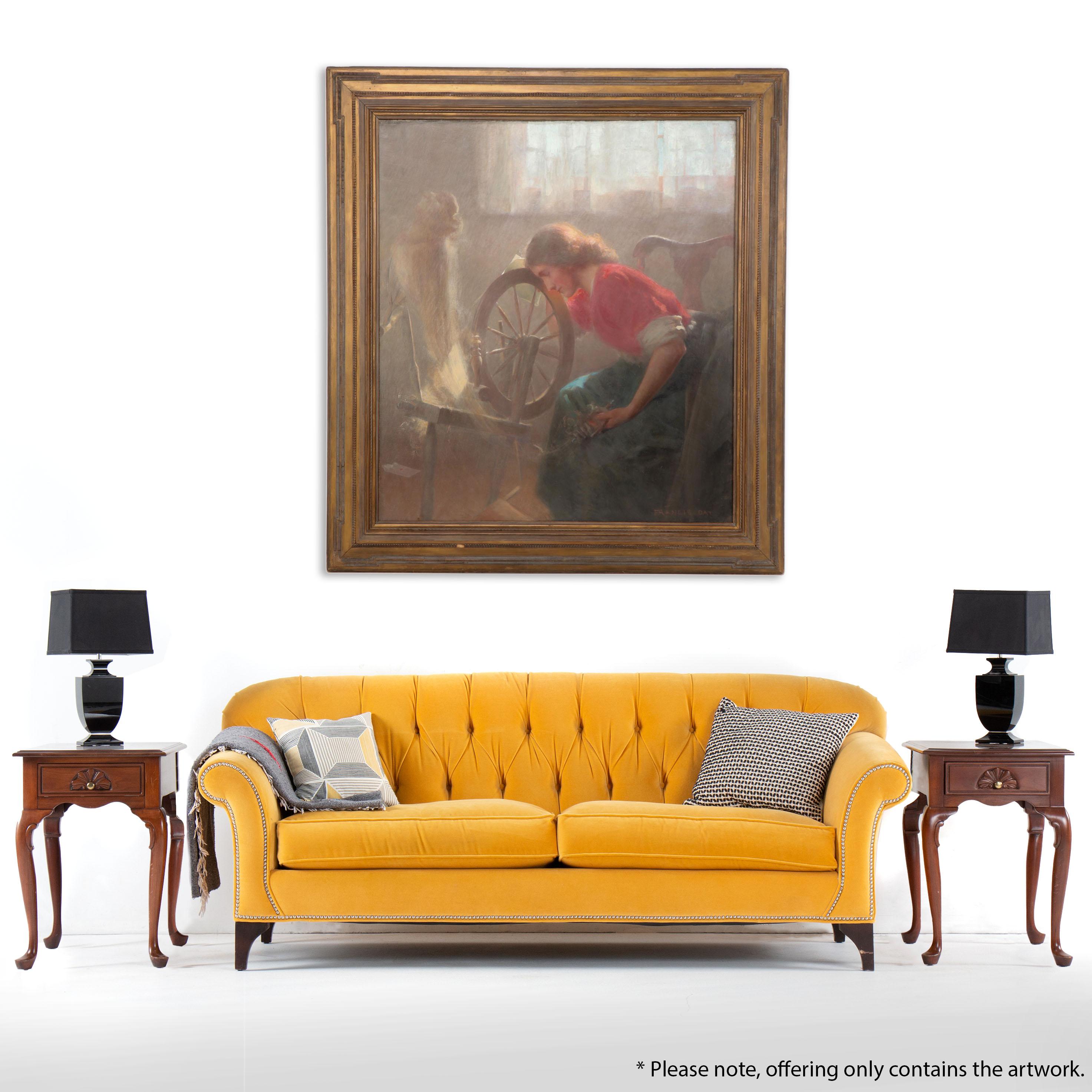 Francis Day Oil Painting "Tangles"