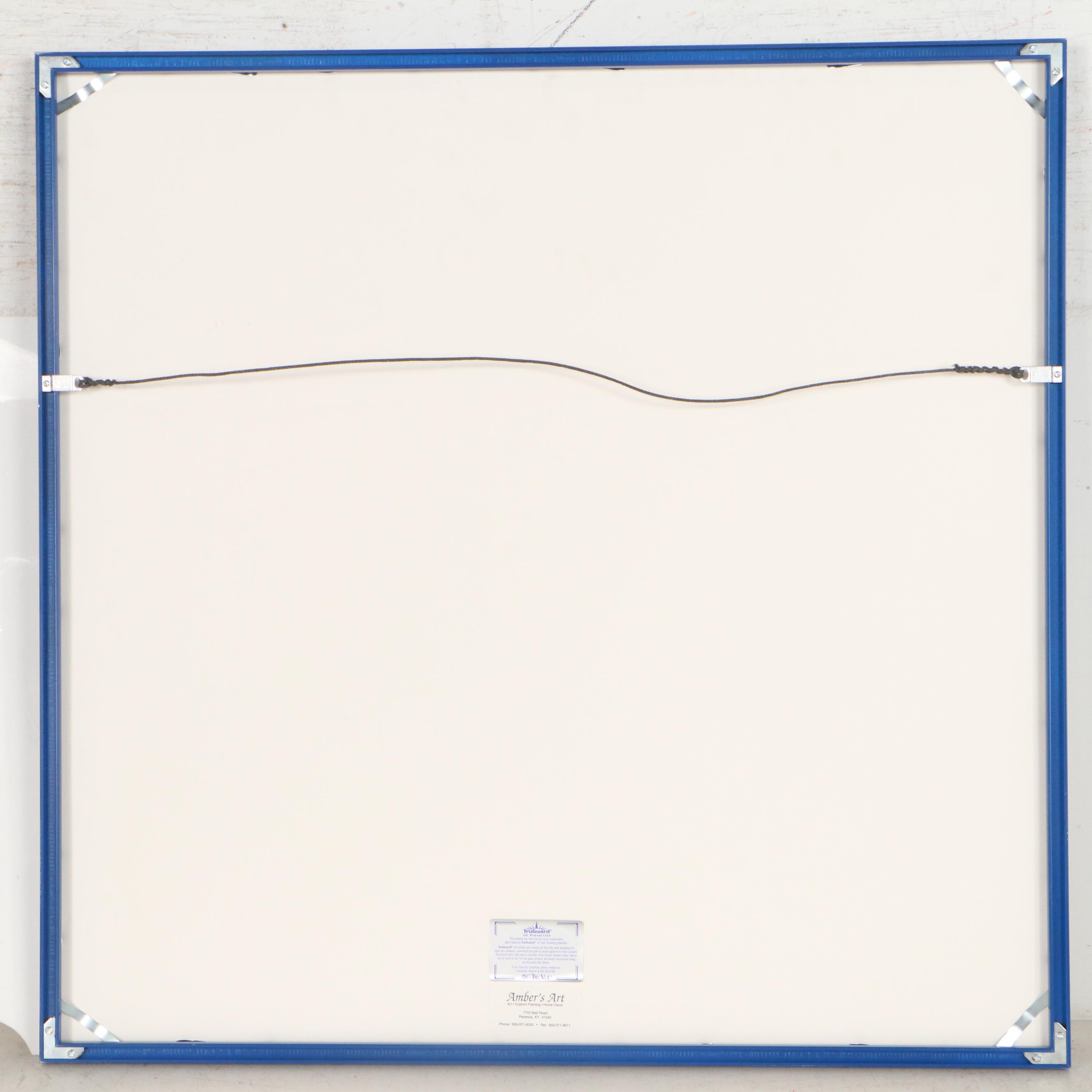 Offset Lithograph After Itzchak Tarkay "Indigo Chapeau"