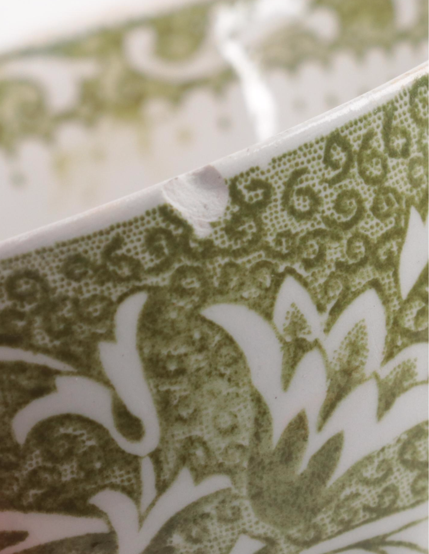 J. and G. Meakin "Lucerne" Green Dinnerware and Serving Pieces