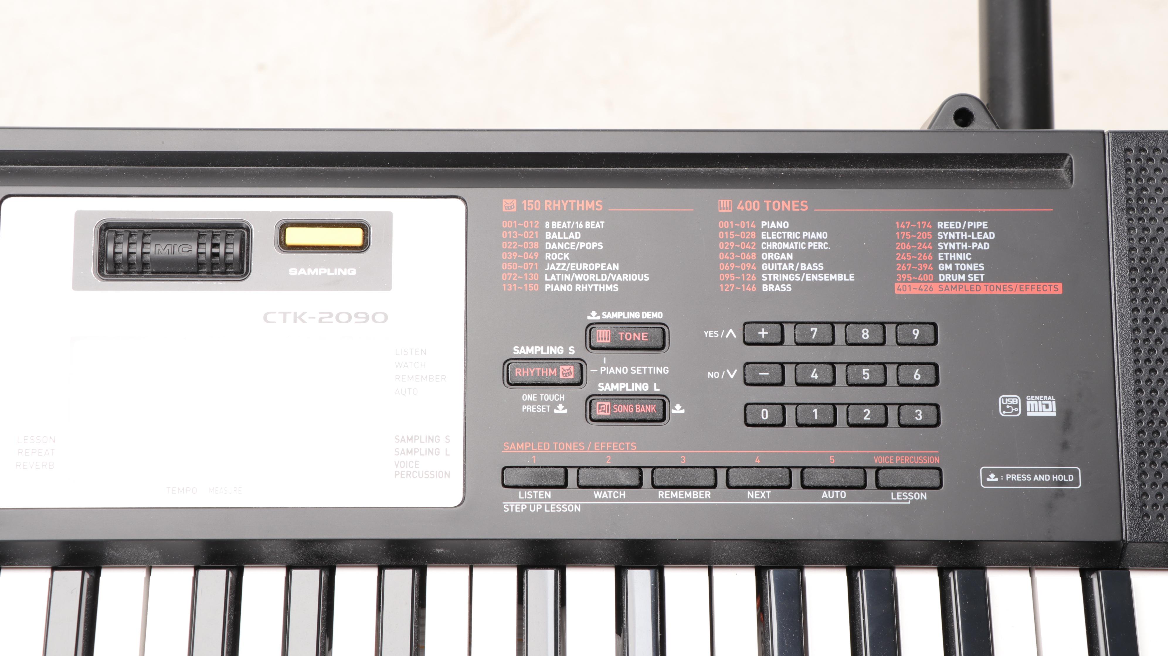 Casio 61-Key Electronic Keyboard with Stand