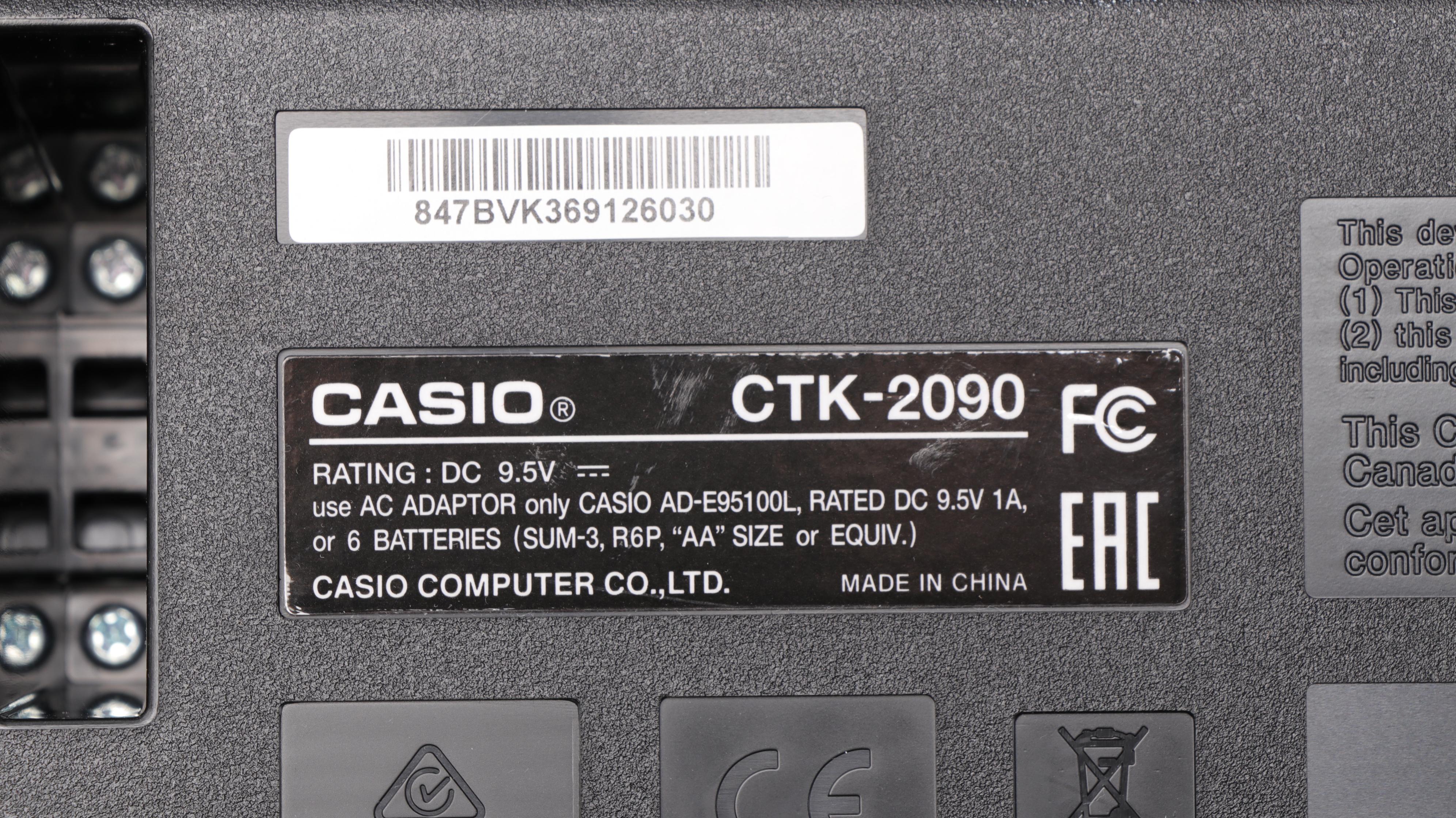 Casio 61-Key Electronic Keyboard with Stand