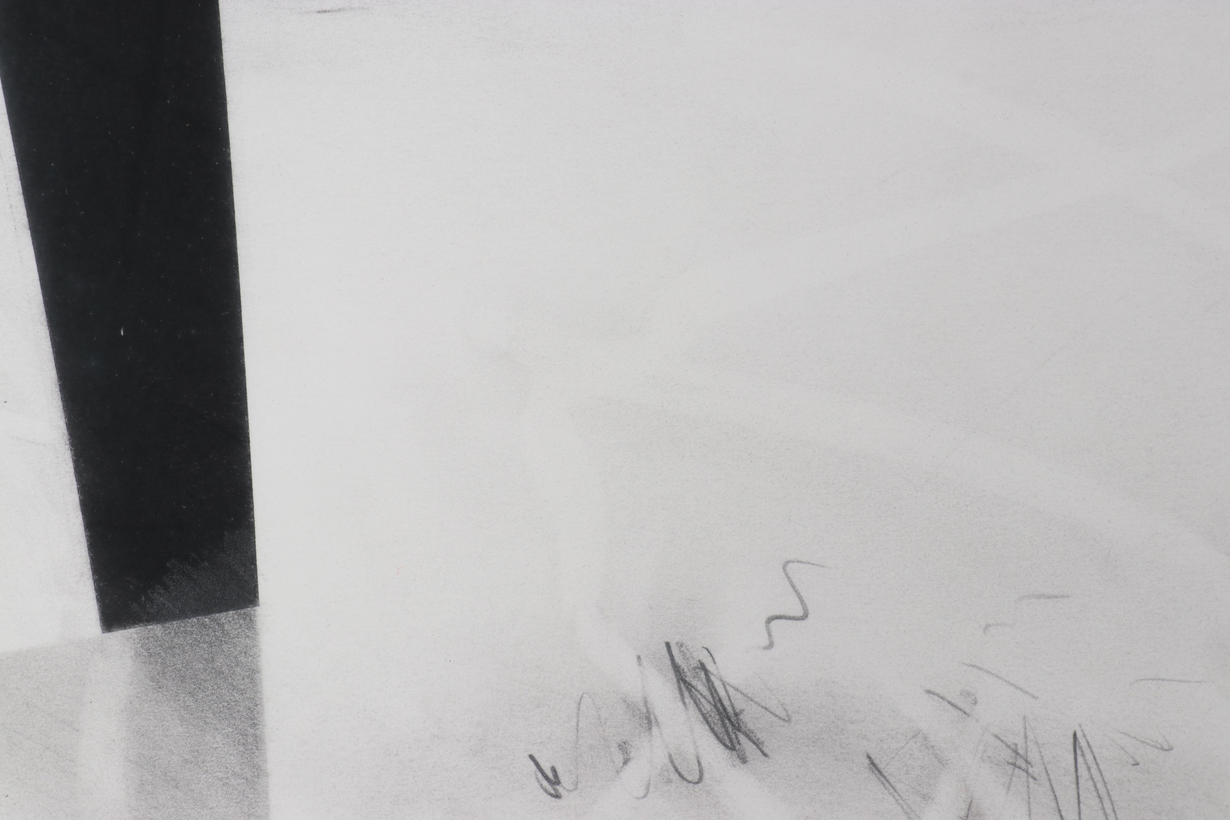 Ron Clayton Mixed Media Drawing "Sumac" 1990