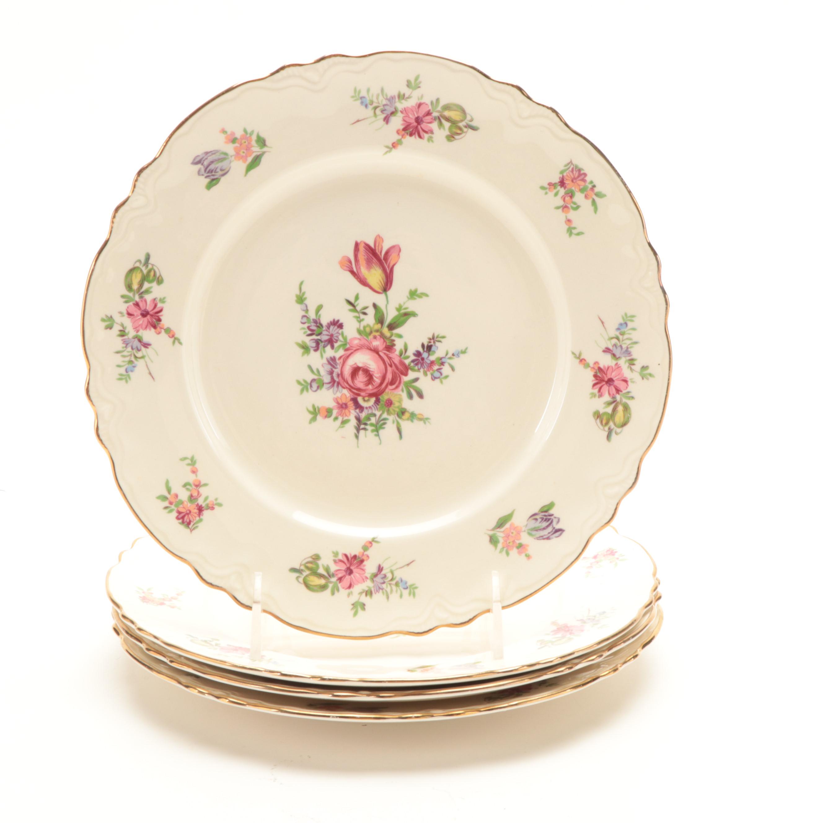 Household Institute "Priscilla" Stoneware Dinnerware, Mid-20th Century