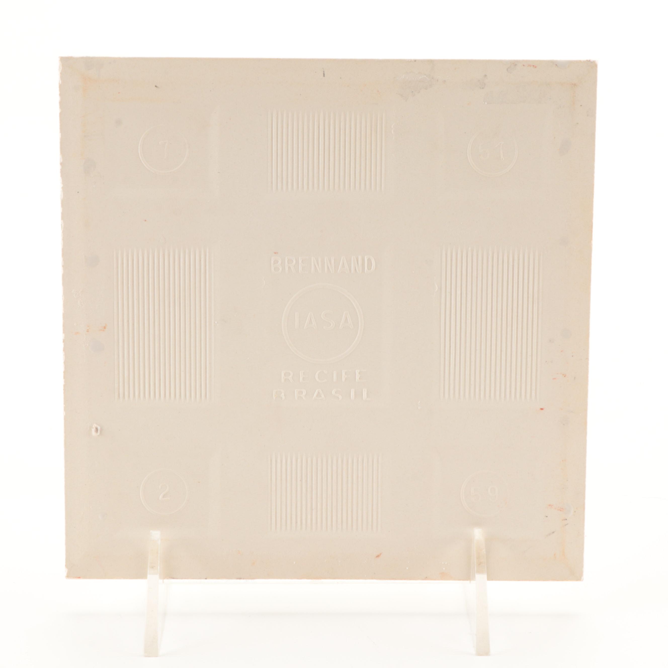 Francisco Brennand Brazilian Scenes Wall Tile, Mid to Late 20th Century