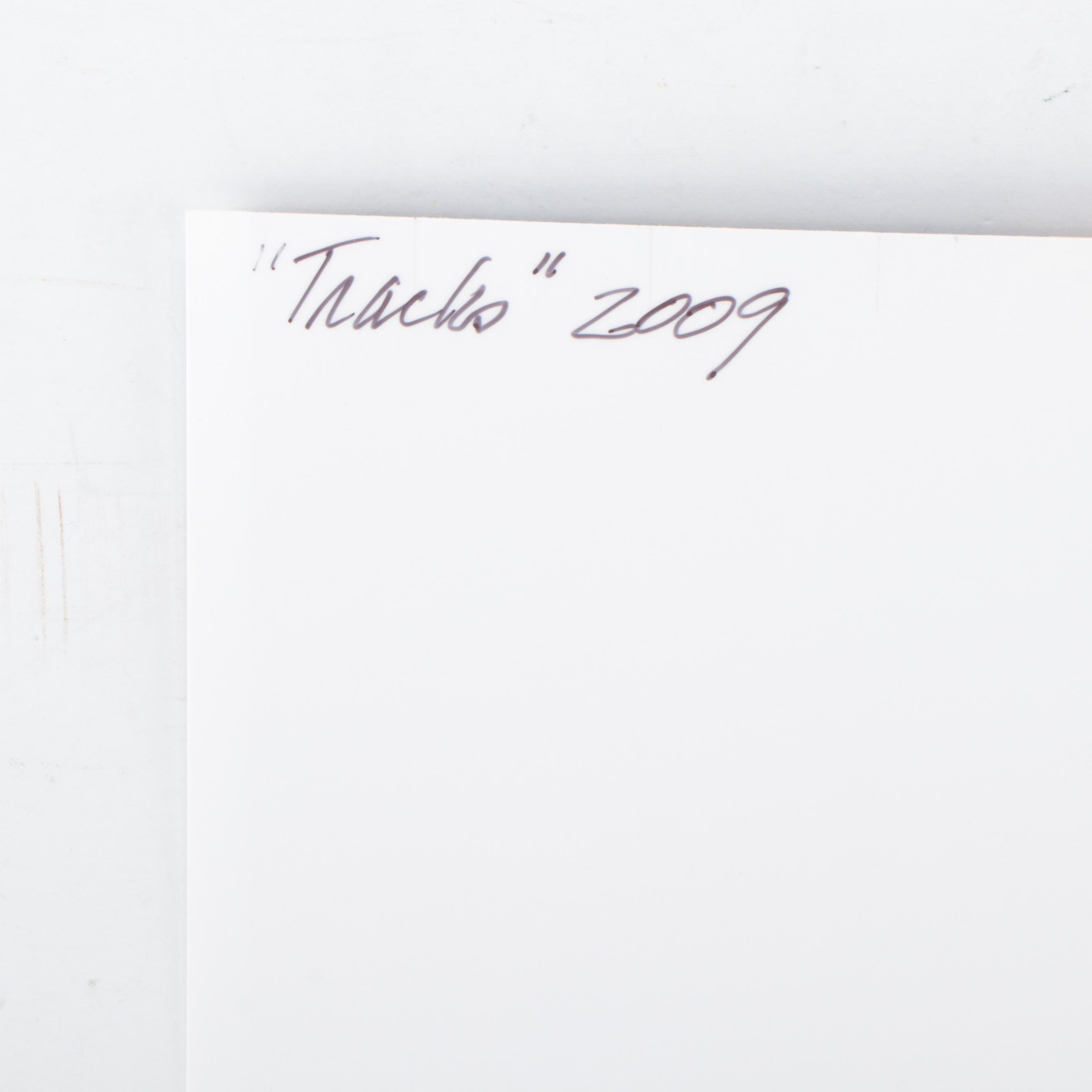 Sarah Roush Digital Print "Tracks," 2009