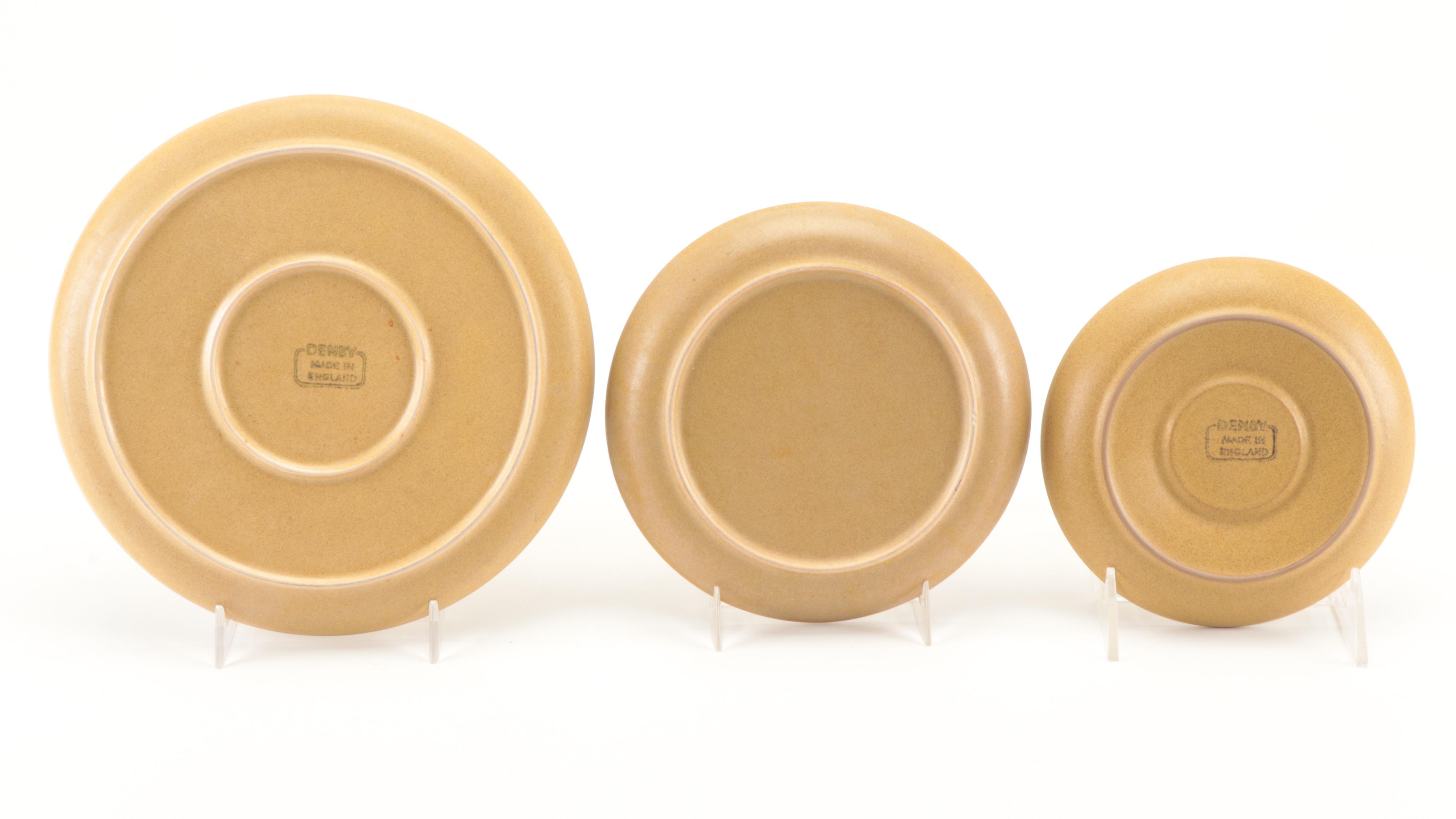 Denby-Langley "Ode" Stoneware Dinnerware, Mid to Late 20th Century