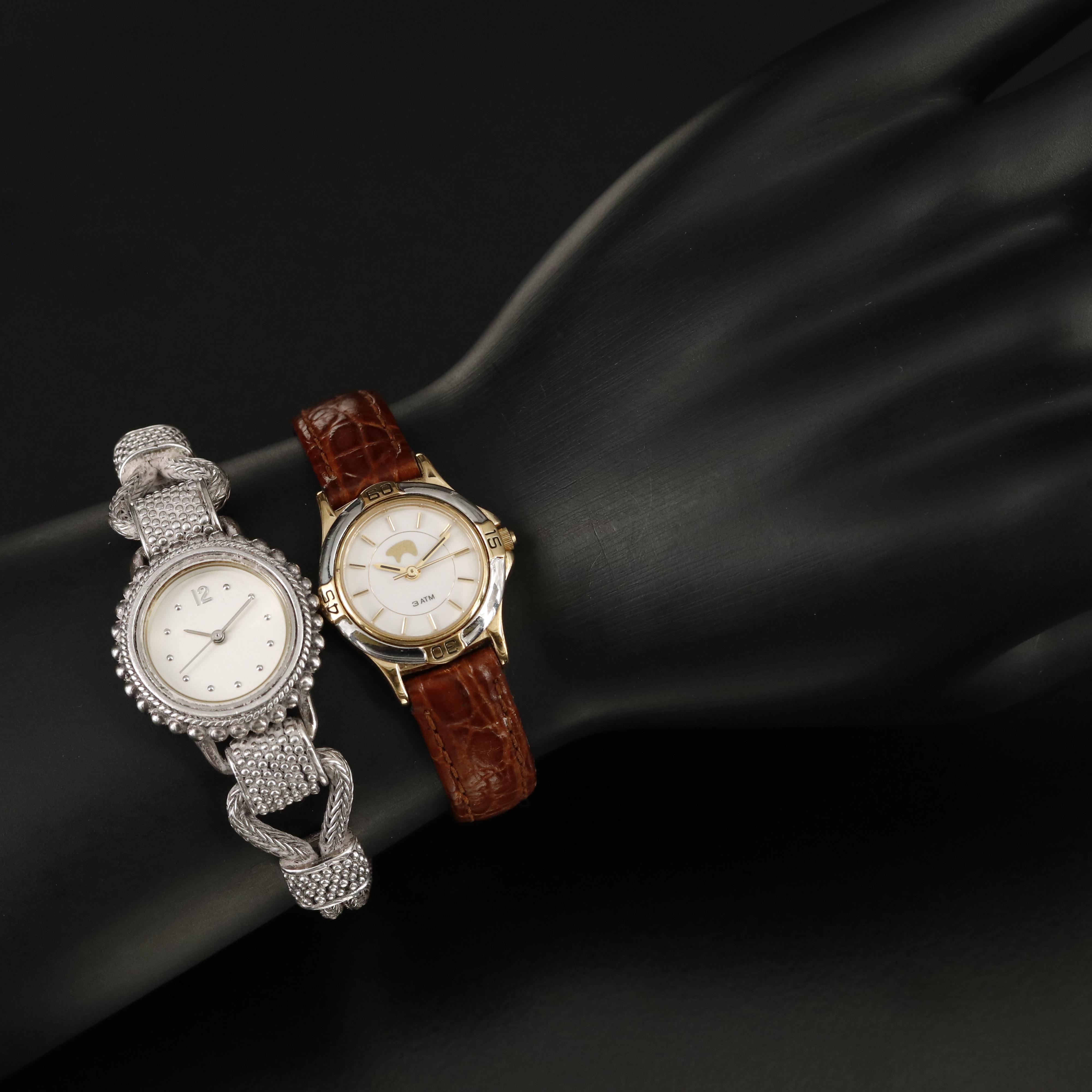 Sterling Fashion Watch and Golden Bear Fashion Watch