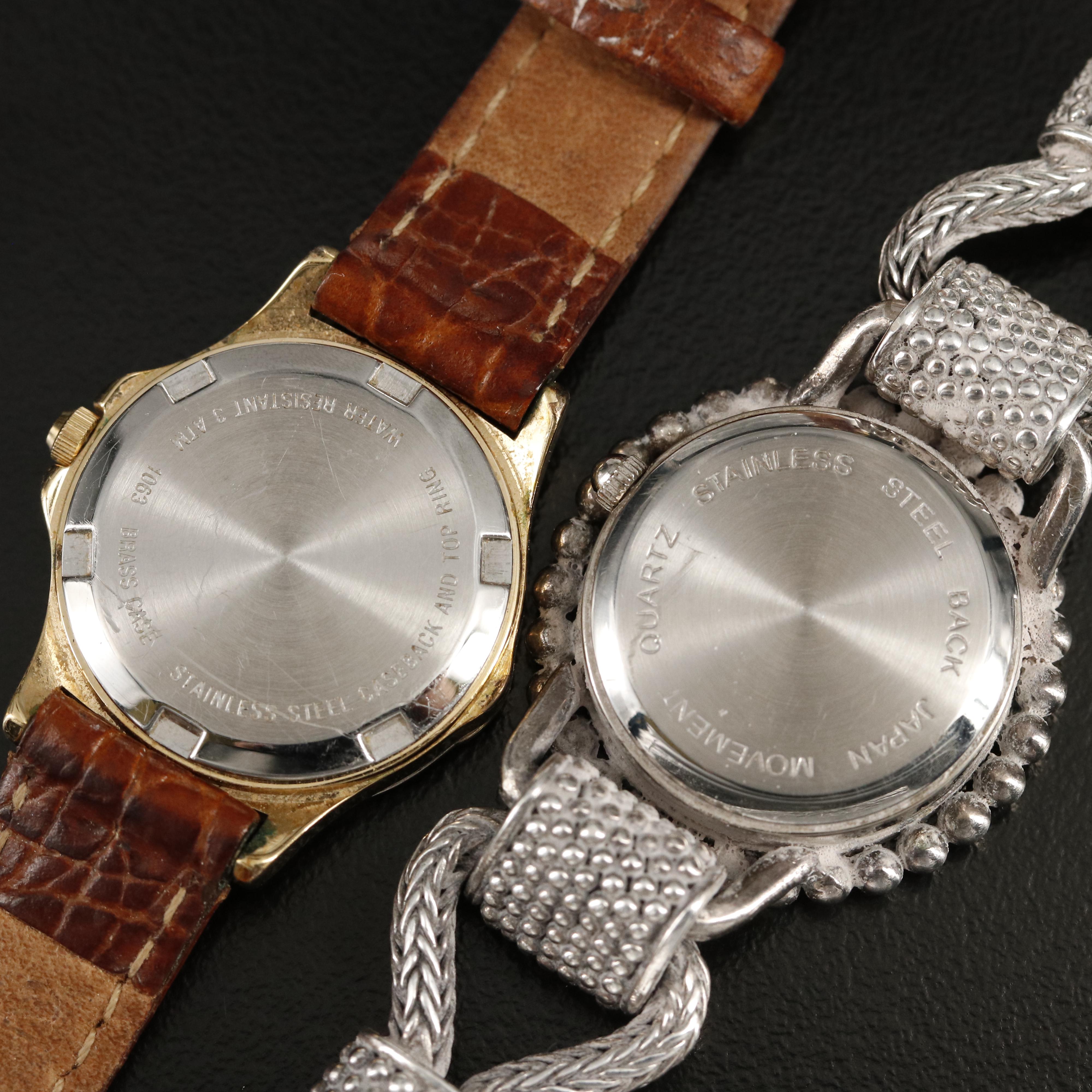 Sterling Fashion Watch and Golden Bear Fashion Watch