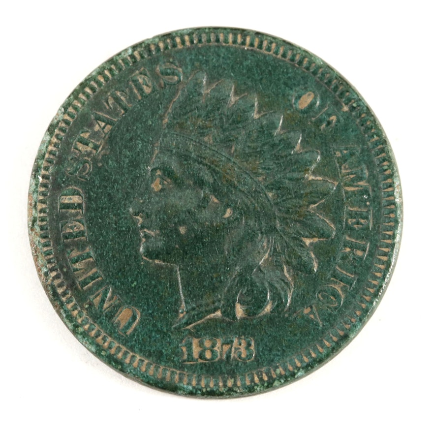 1873 Indian Head Cent