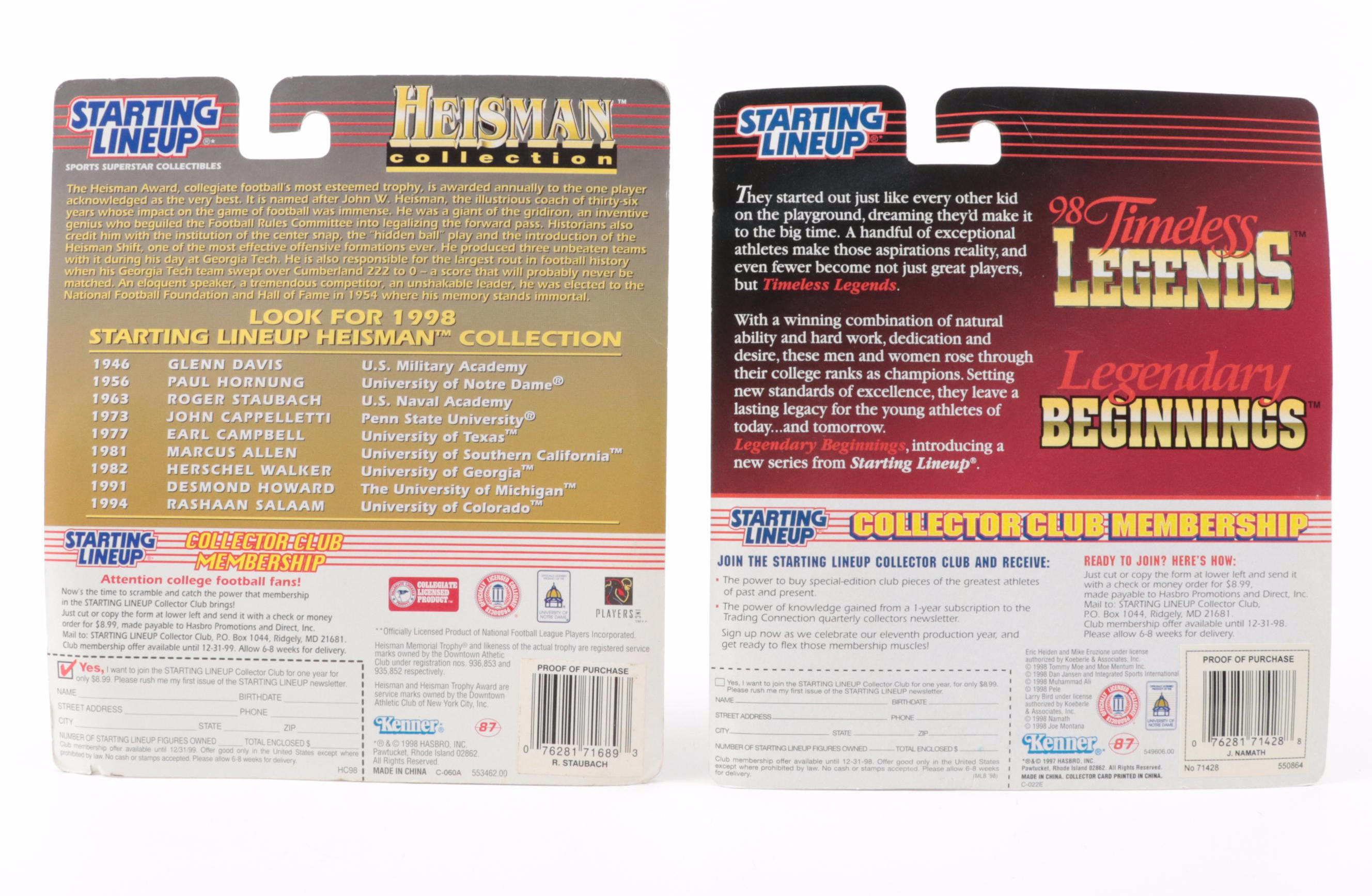 Kenner Starting Lineup Baseball, Football and Hockey Figures, 1990s–2000s