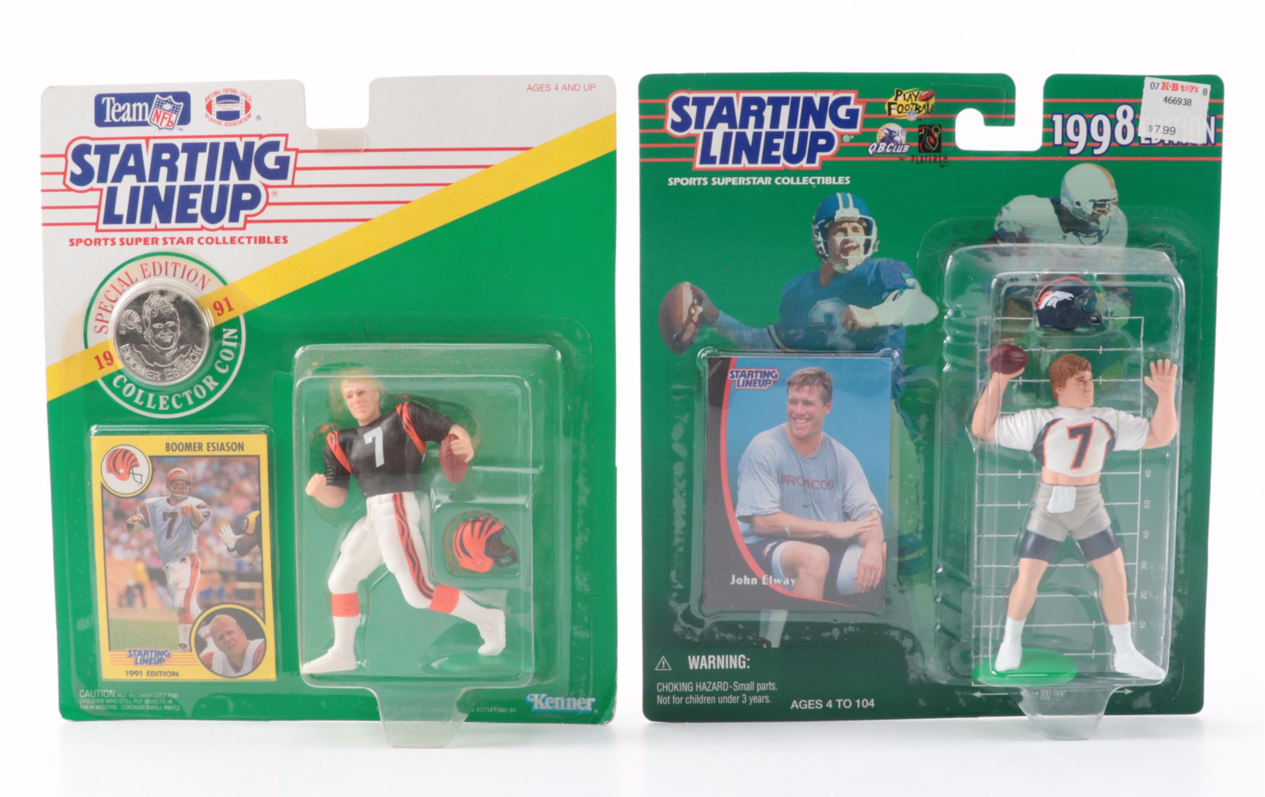 Kenner Starting Lineup Baseball, Football and Hockey Figures, 1990s–2000s