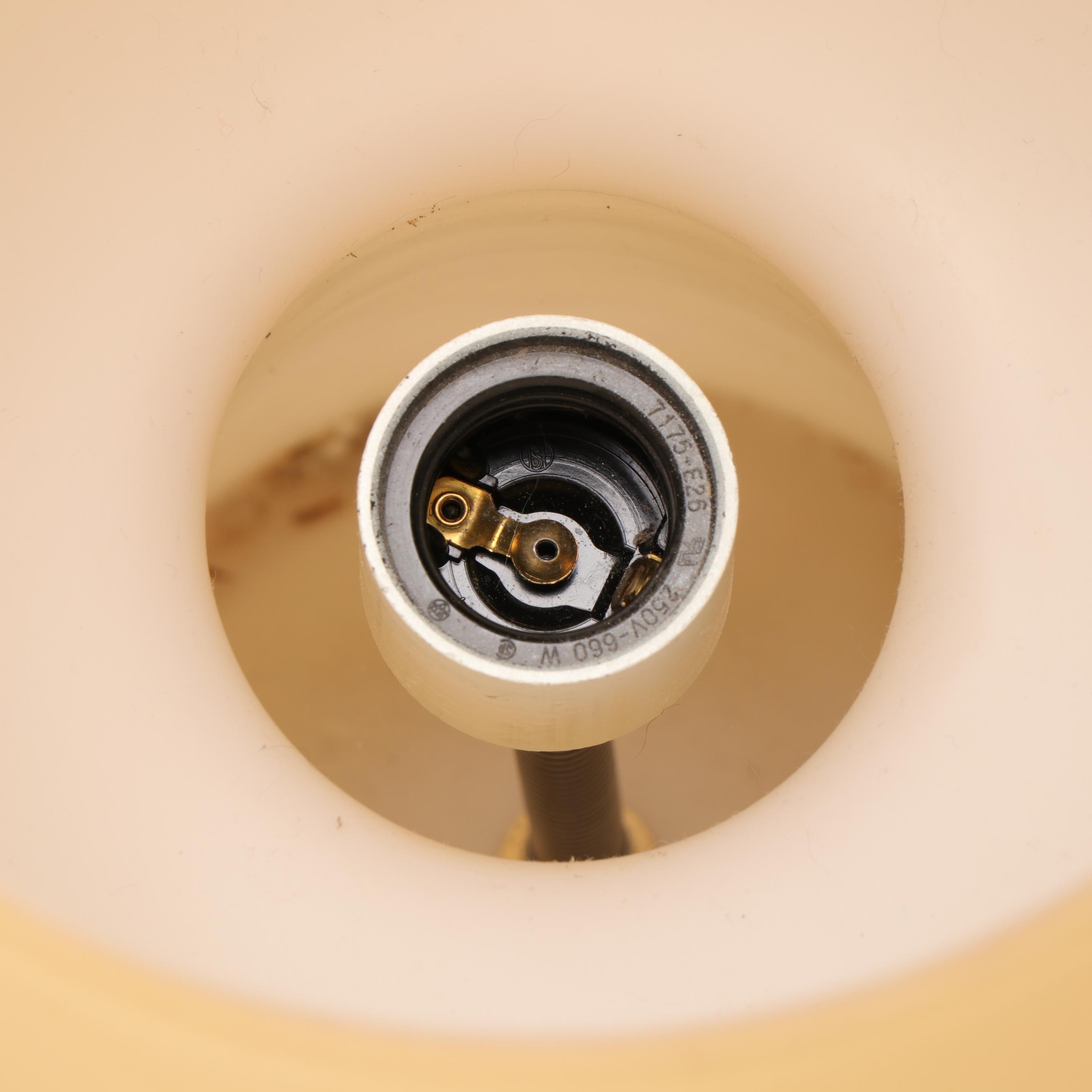 Leucos Italian Modern Handcrafted Glass Table Top Lamp, Contemporary