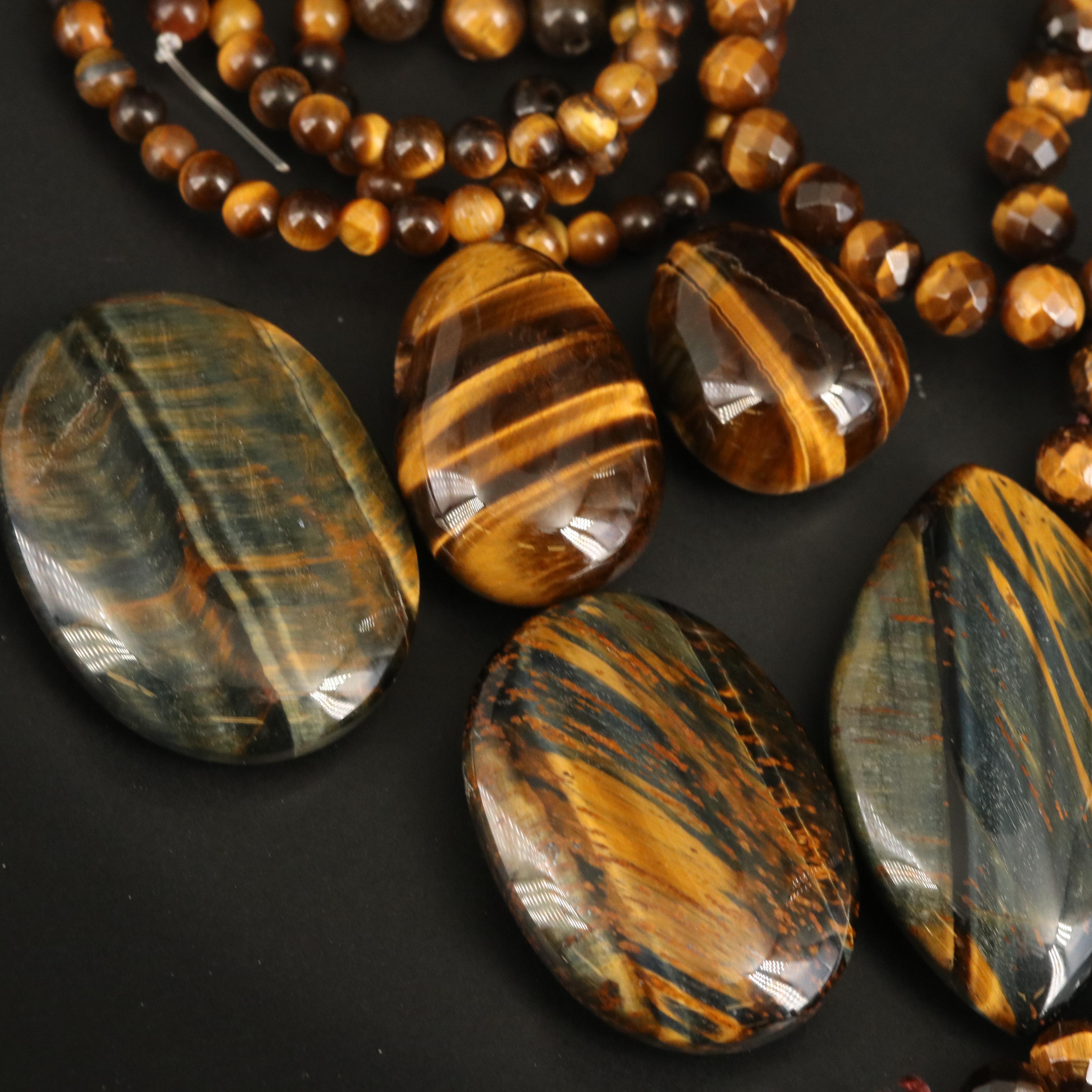 Hanks and Loose Tiger's Eye