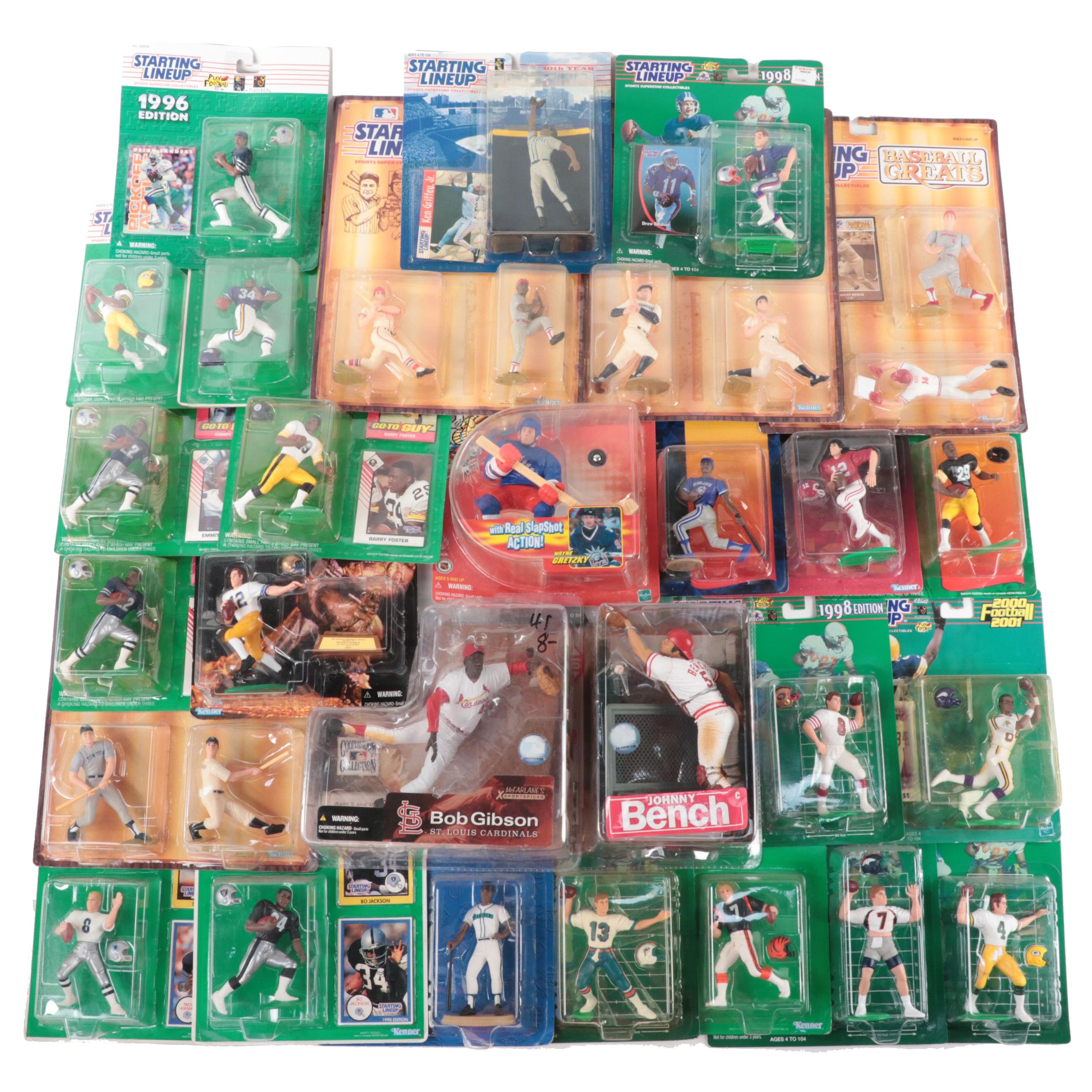 Kenner Starting Lineup Baseball, Football and Hockey Figures, 1990s–2000s