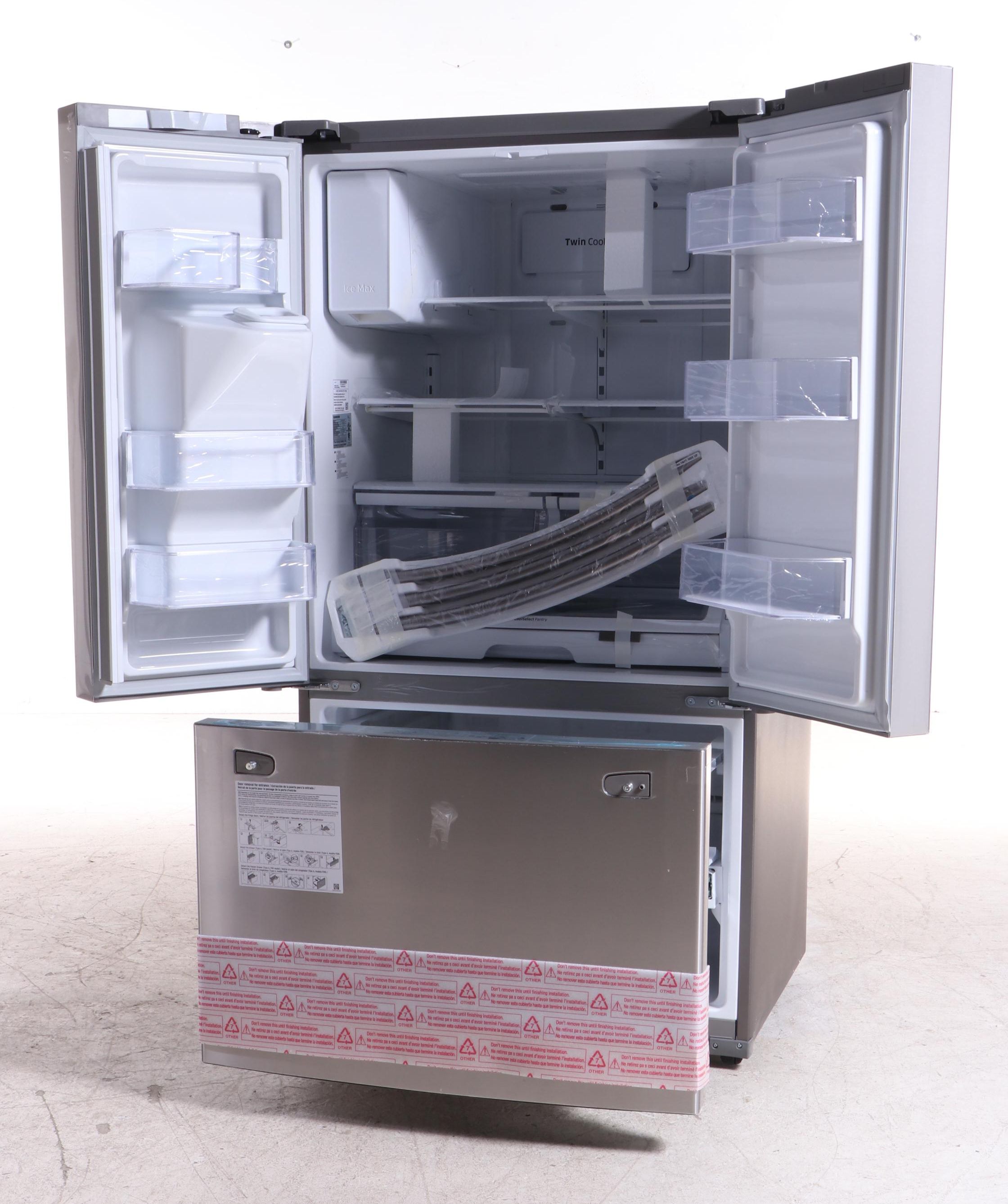 Samsung 24 Cu. Ft. Family Hub Stainless Steel 3-Door French Door Refrigerator