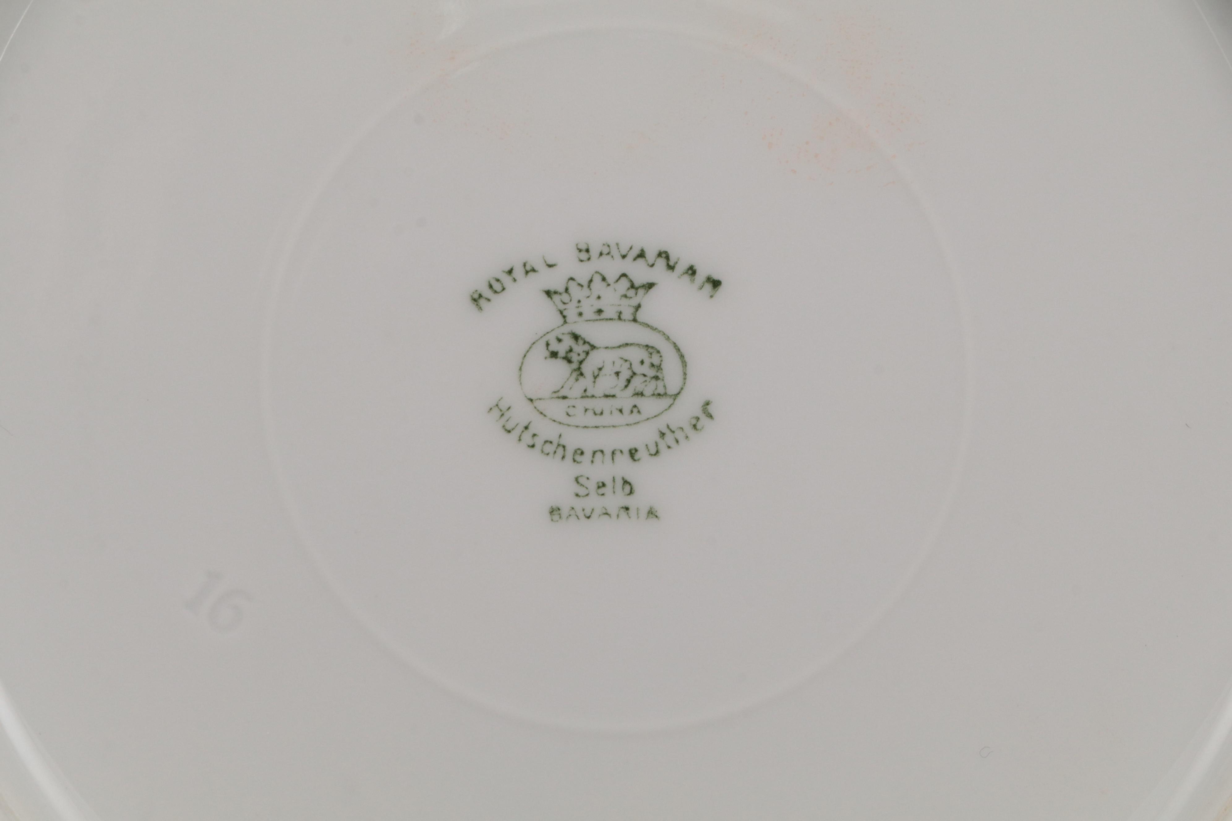 Haviland Limoges and Other Gold Rimmed Porcelain Dinnerware