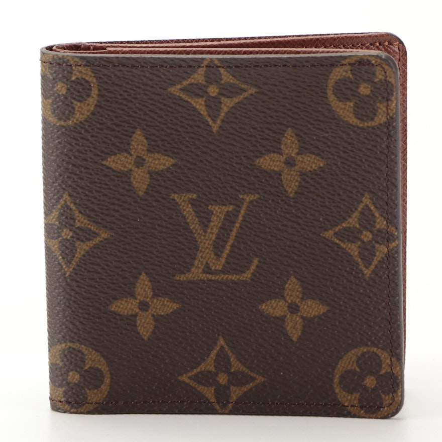 Louis Vuitton Porte-Billets Carte Bleue Wallet in Monogram Canvas