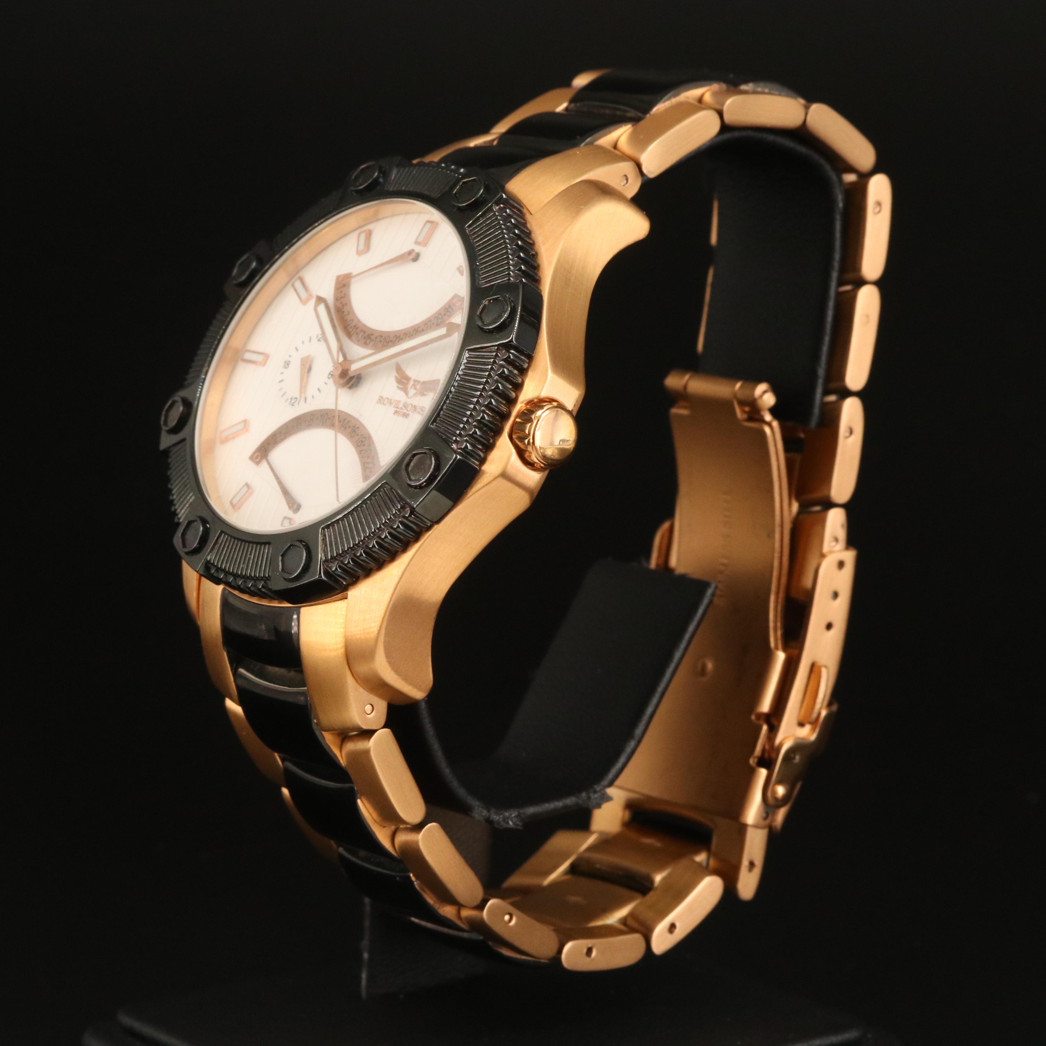 Rovilsons Wright Series Dual Time Watch