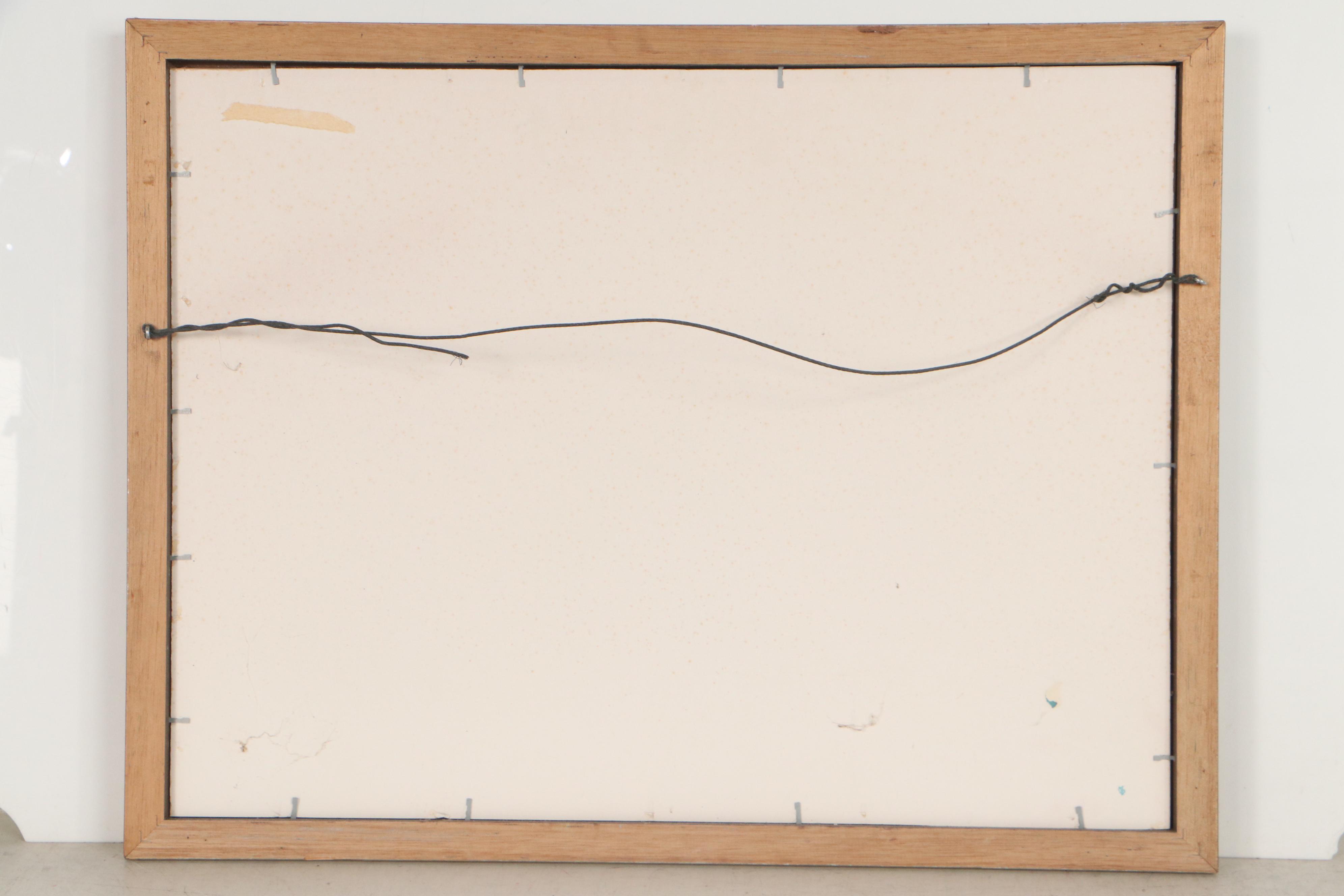 Martha Bator Pastel Drawing of Exterior View