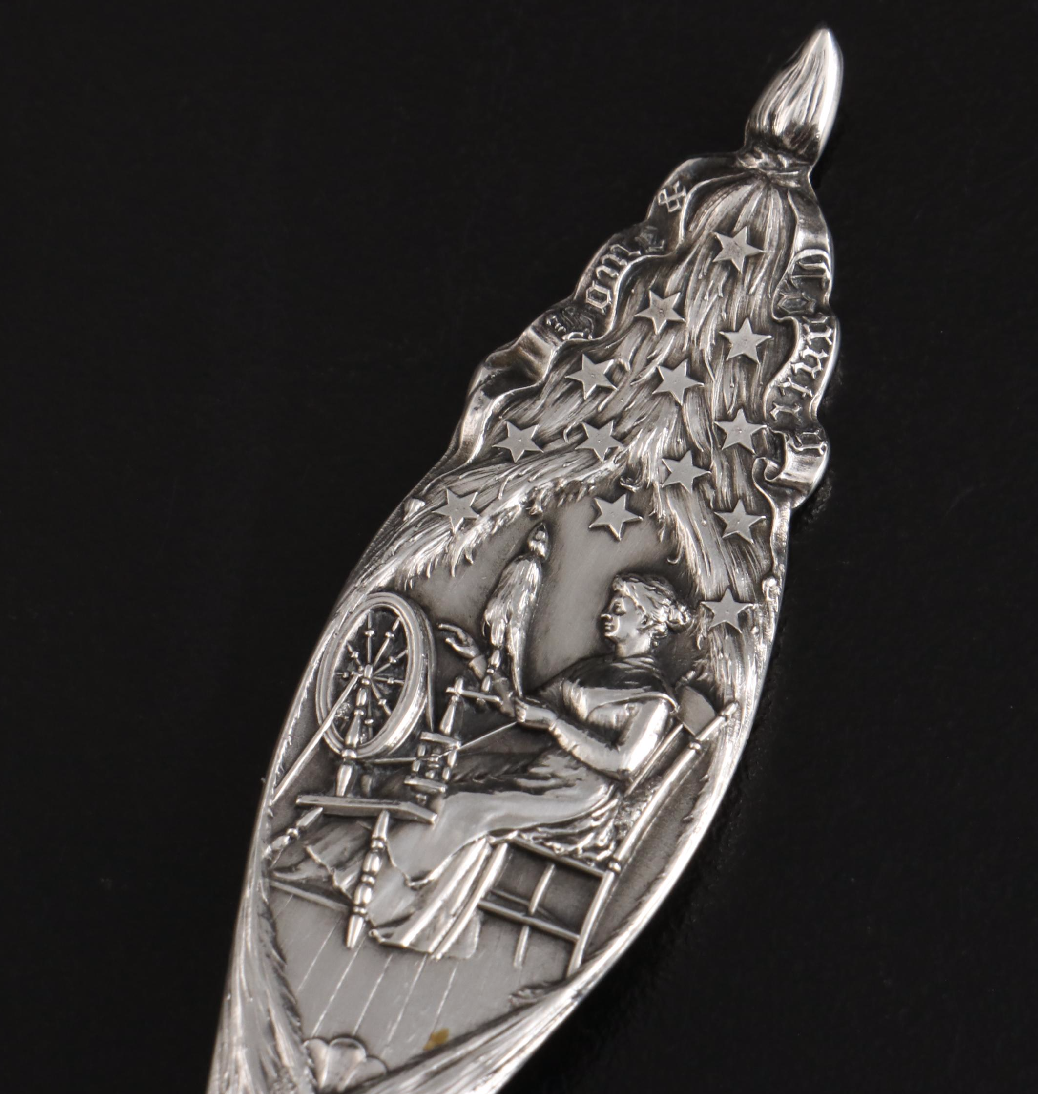 Mechanics Sterling Co. and Wm. B. Durgin Co. Sterling Silver Souvenir Spoons