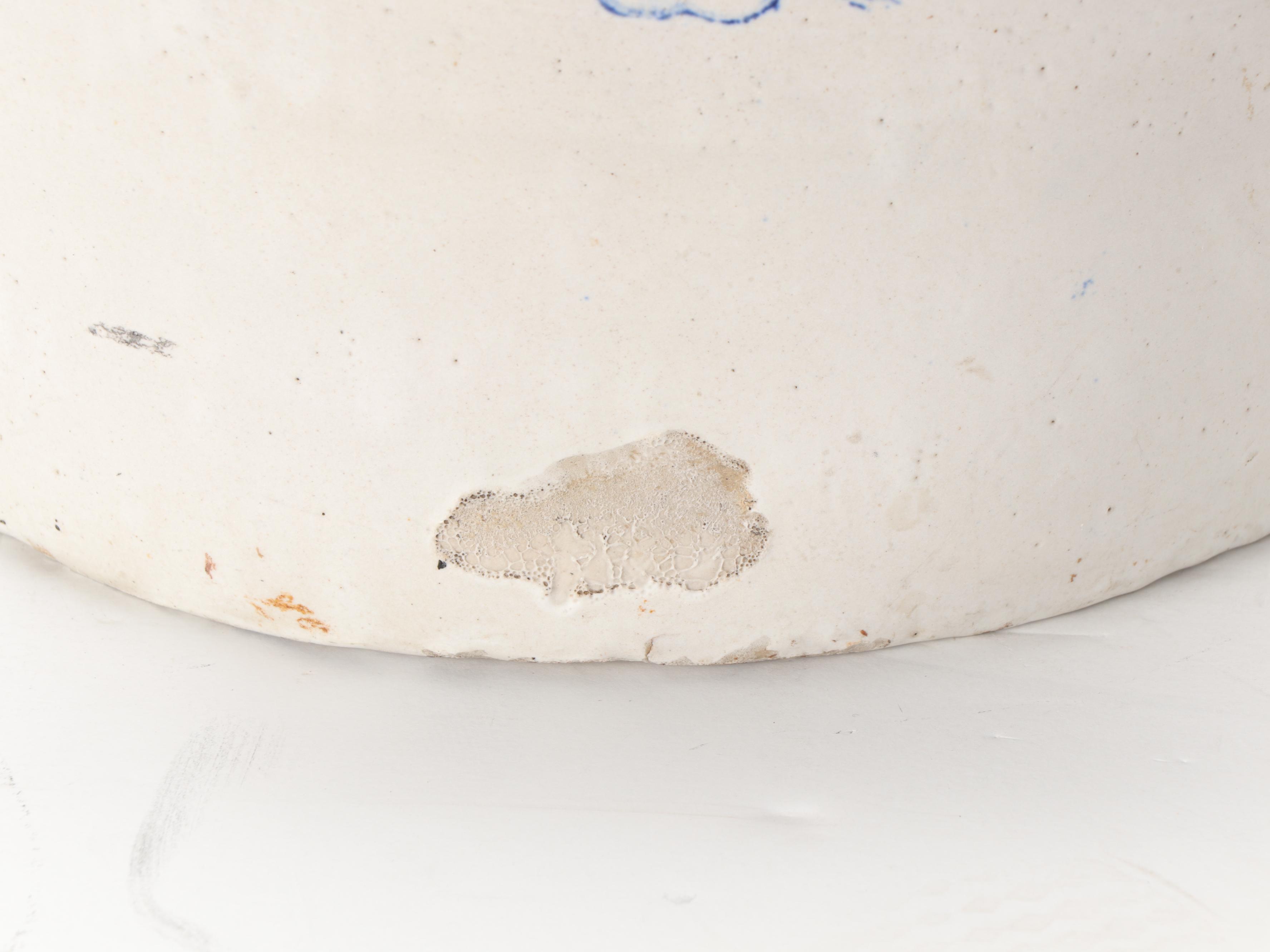 Robinson Ransbottom 6-Gallon and Alabama Miller 5-Gallon Stoneware Crocks