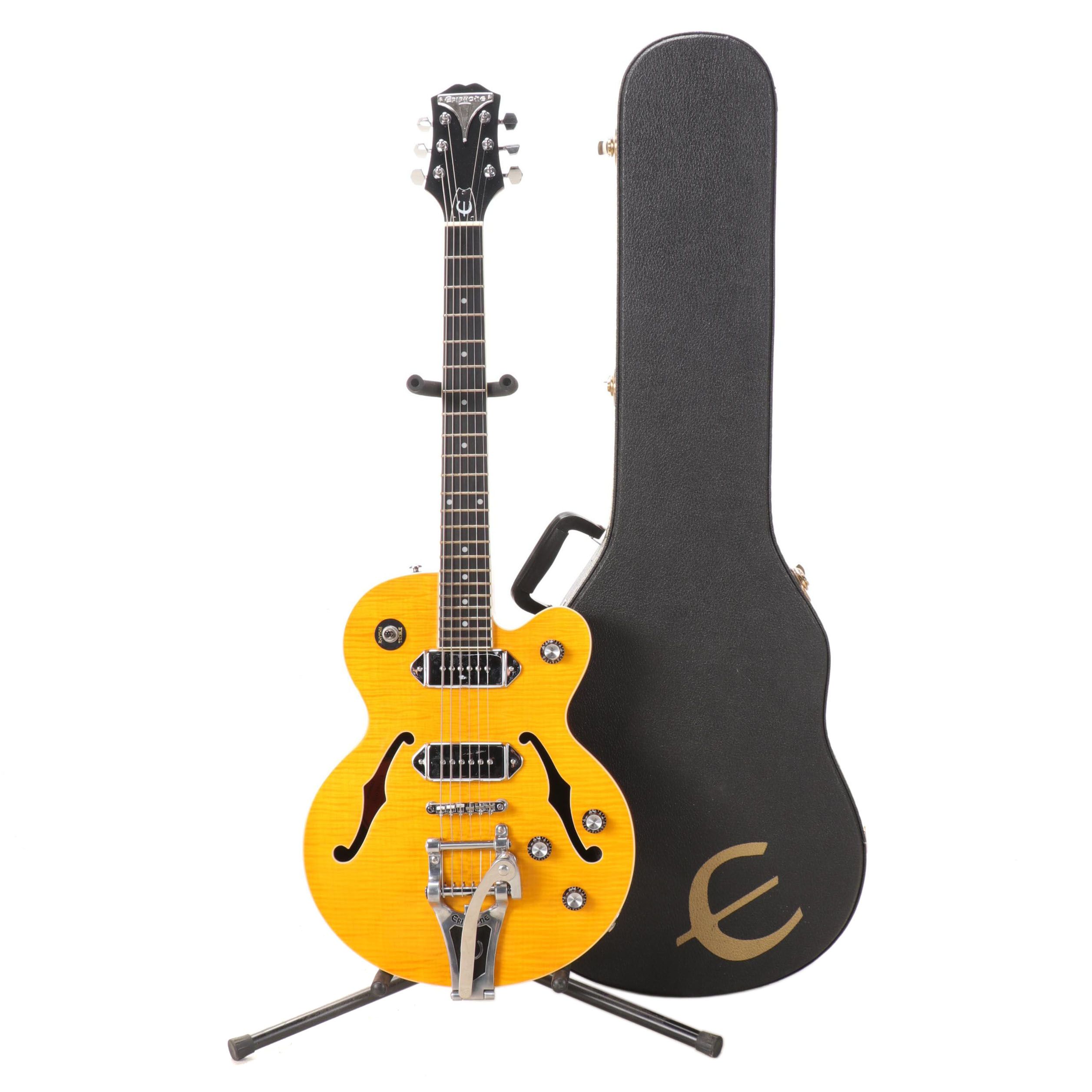Epiphone Wildkat Electric Guitar With Hardbody Case