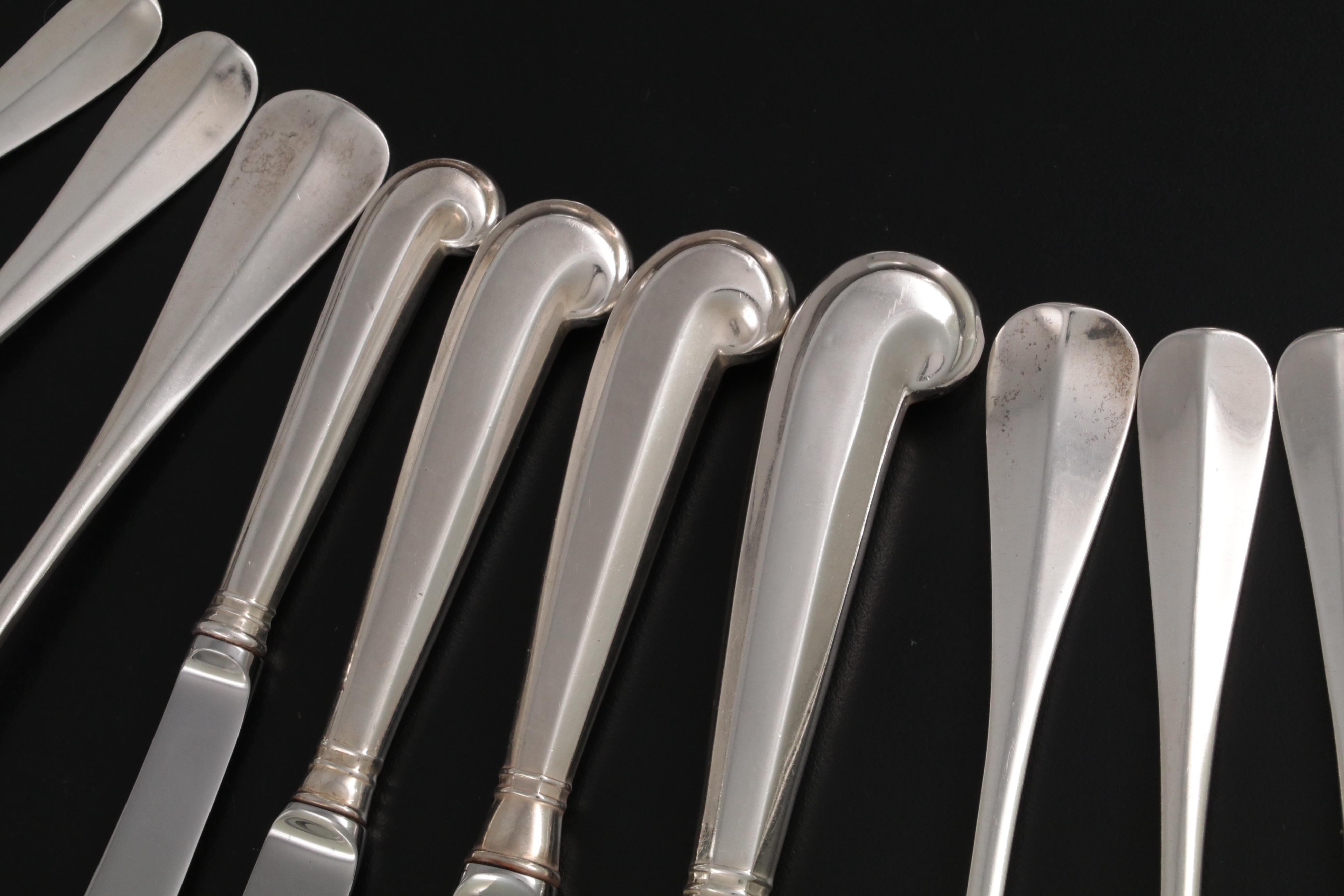 Kirk-Steiff "Williamsburg Queen Anne" Sterling Silver Flatware