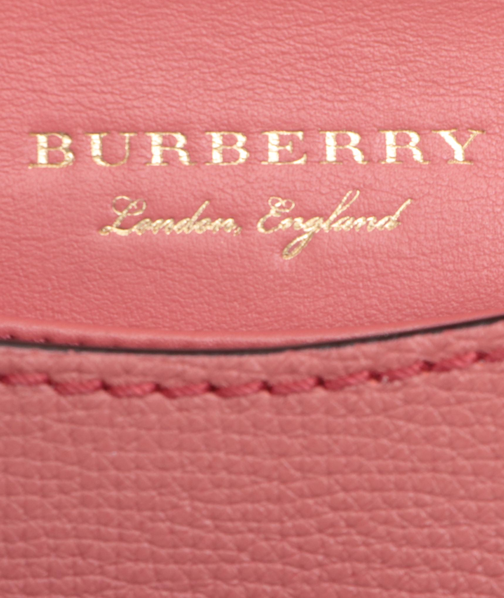 Burberry Madison Small Buckle Bag in "Nova Check" and Bridle Calfskin