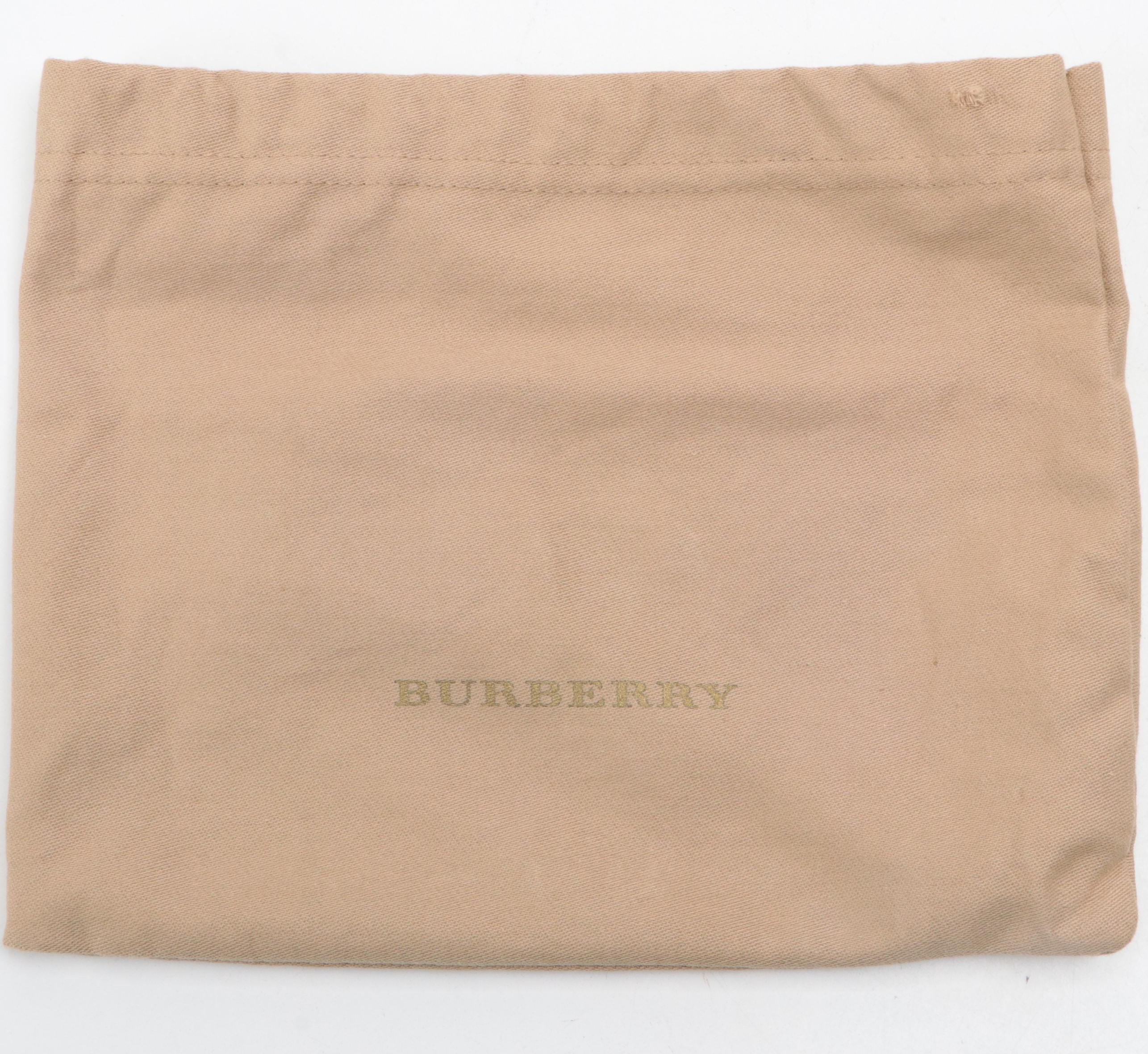 Burberry Madison Small Buckle Bag in "Nova Check" and Bridle Calfskin