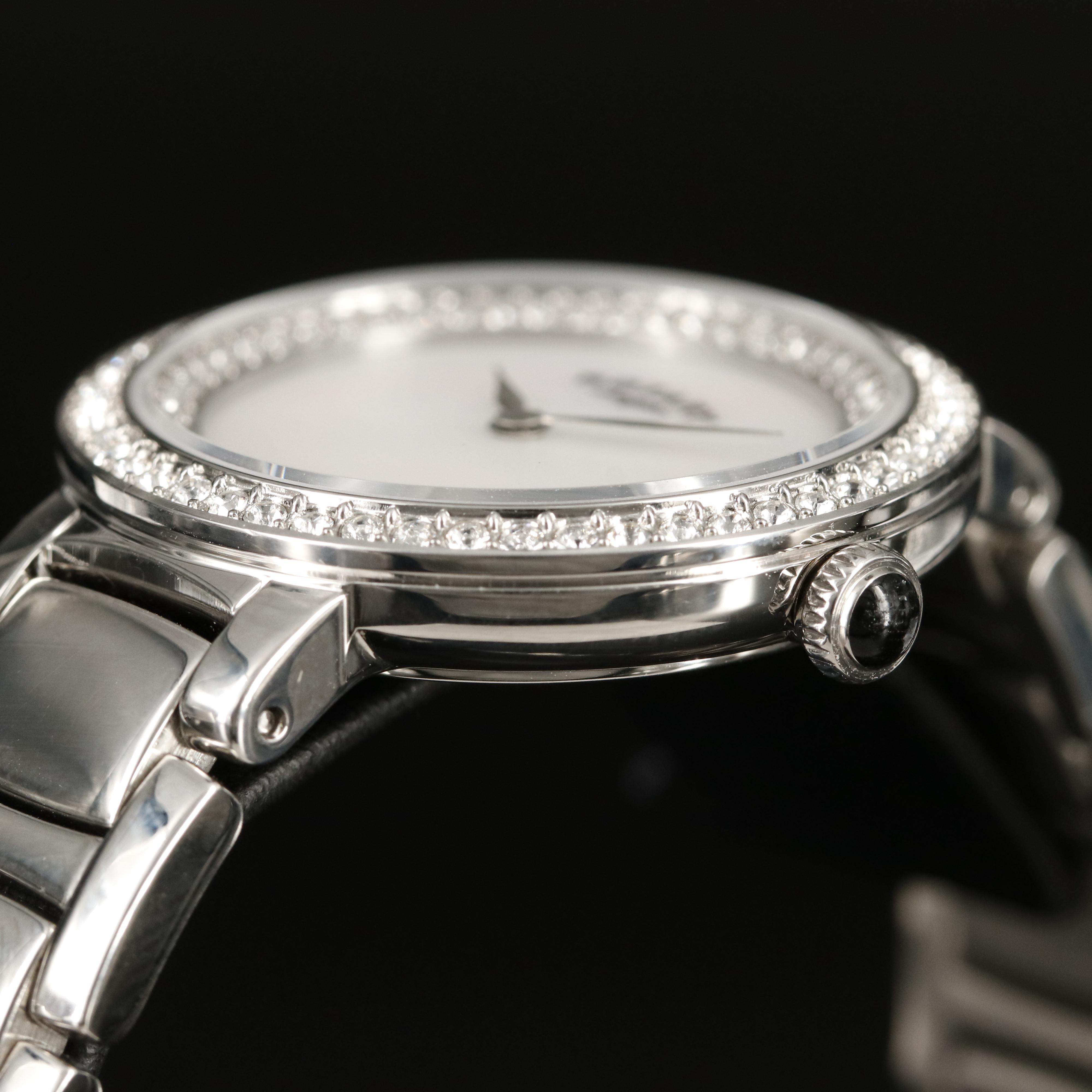 Rotary Fancy Clasp Mother-of-Pearl Watch