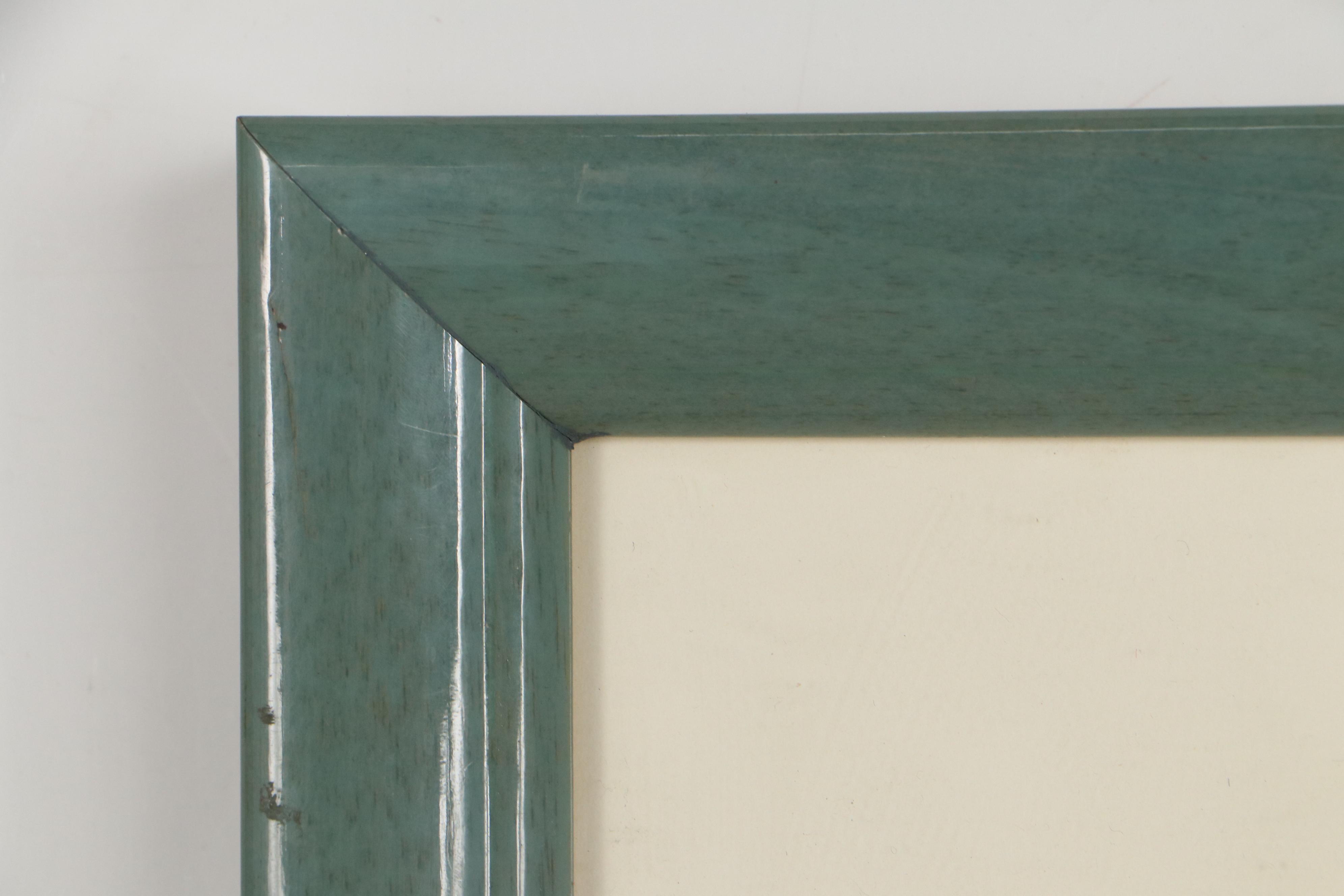 Sarah Roush Abstract Gouche Painting, 21st Century