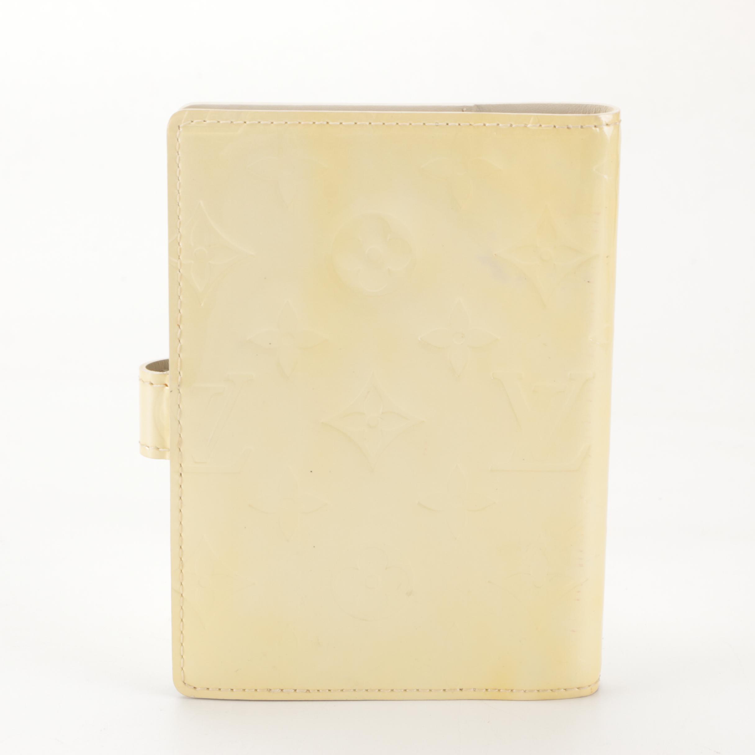 Louis Vuitton Agenda Fonctionnel PM in Monogram Vernis Leather