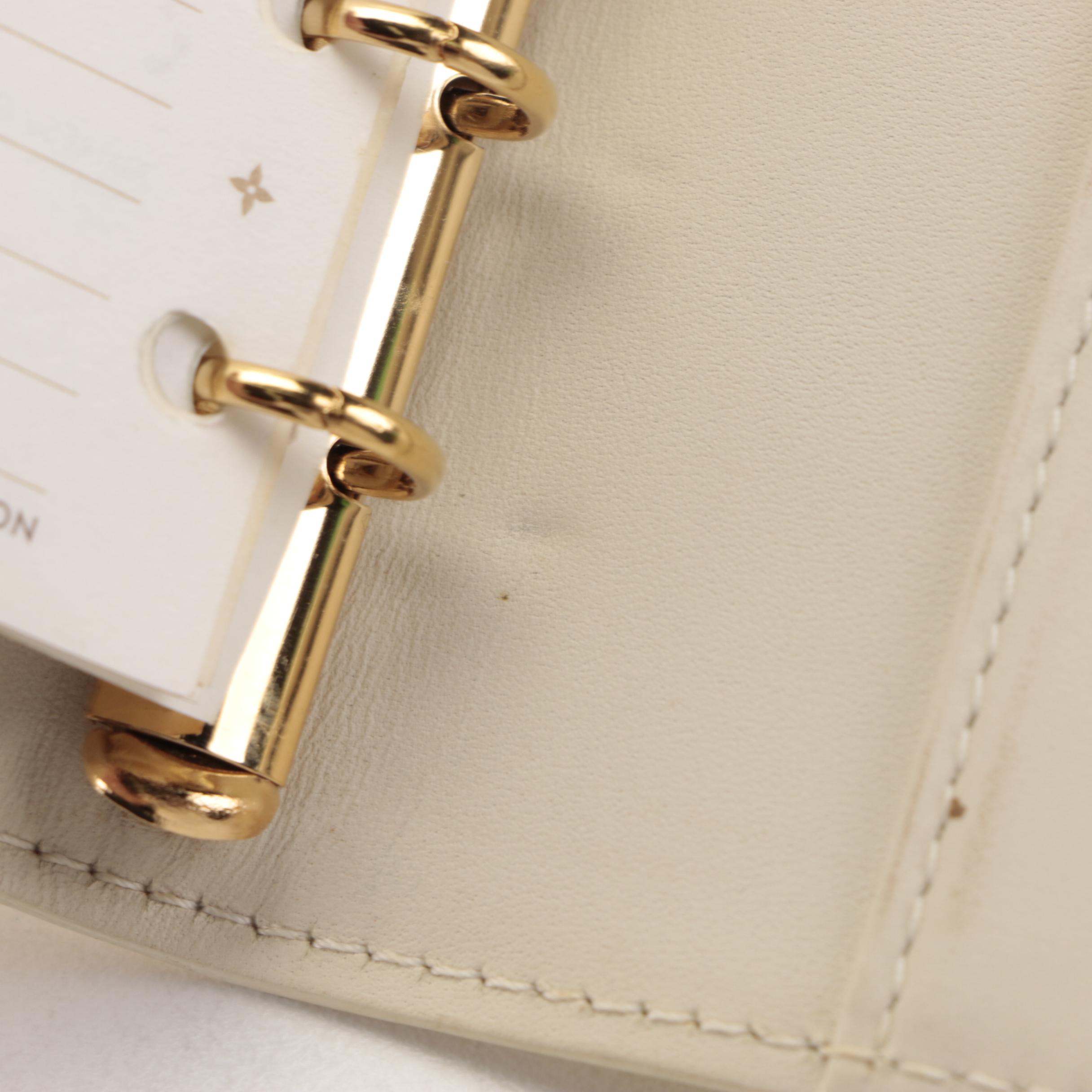 Louis Vuitton Agenda Fonctionnel PM in Monogram Vernis Leather