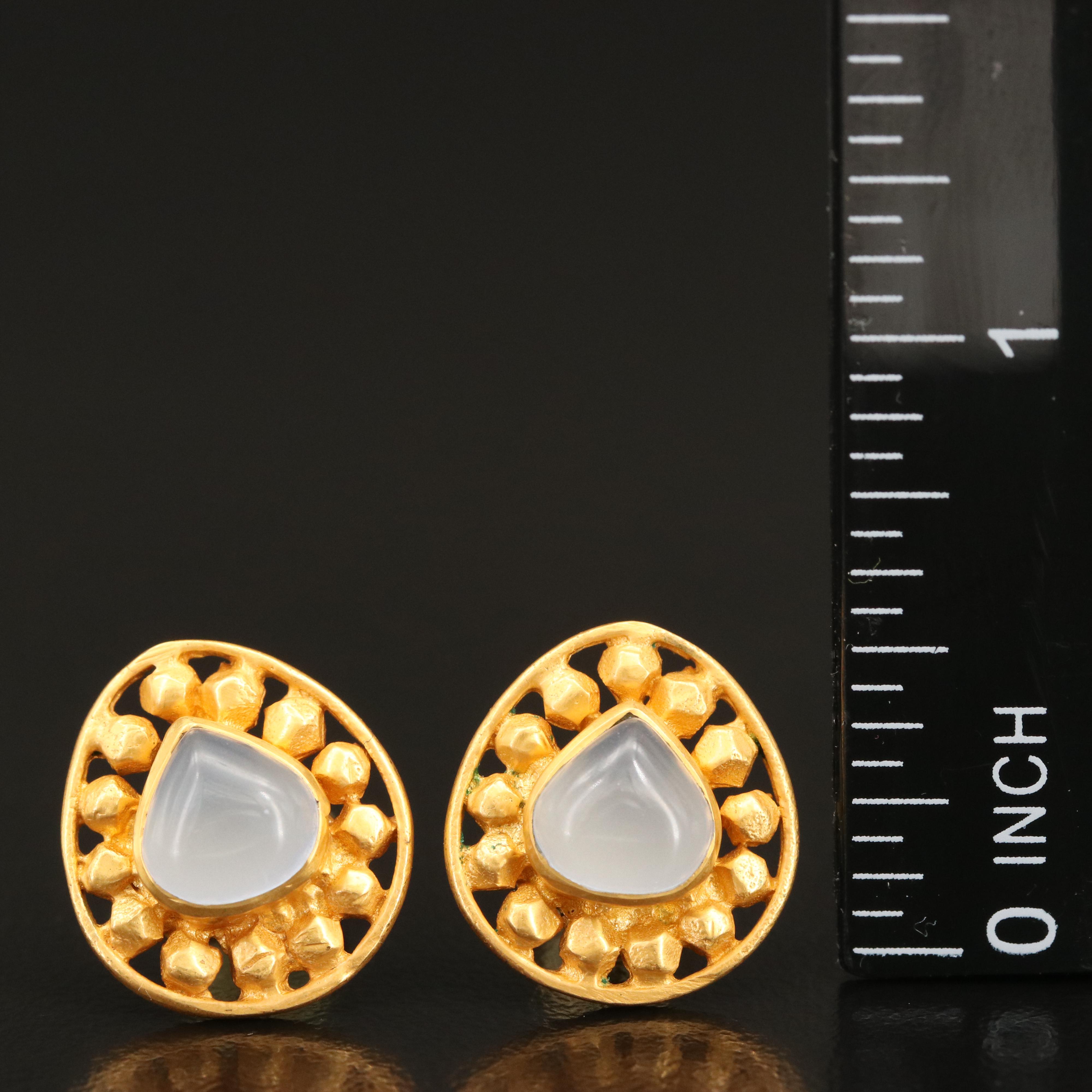 Tori Burch Logo and Julie Vos Stud Earrings