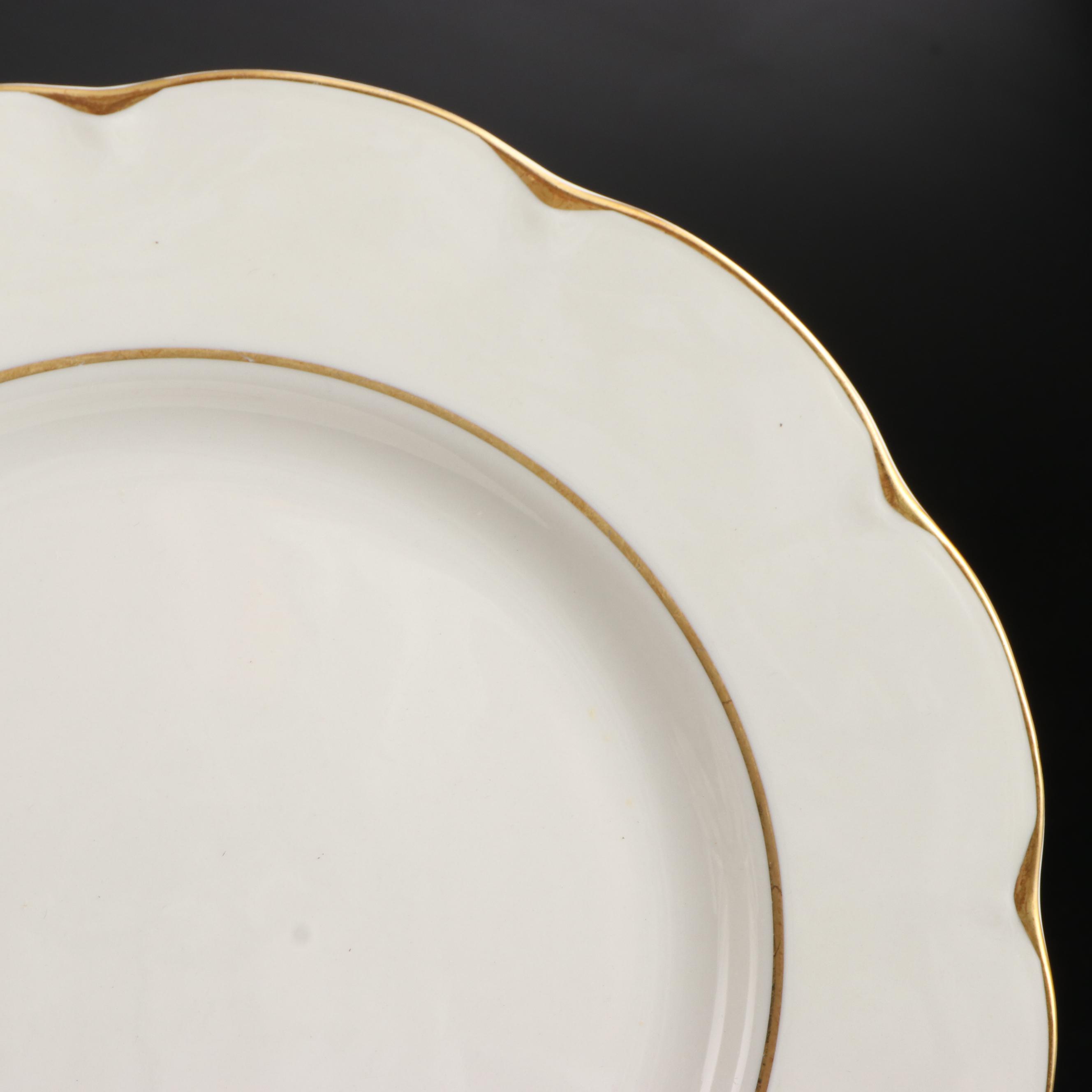 Theodore Haviland "Concorde" Porcelain Dinnerware, Mid-20th Century