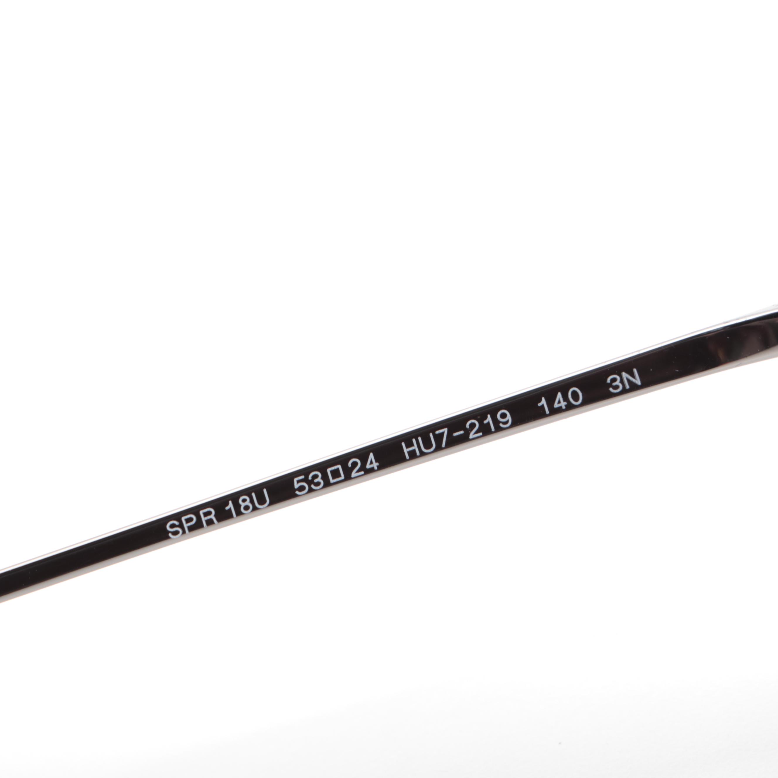 Prada SPR18U Round Havana Sunglasses with Case and Box