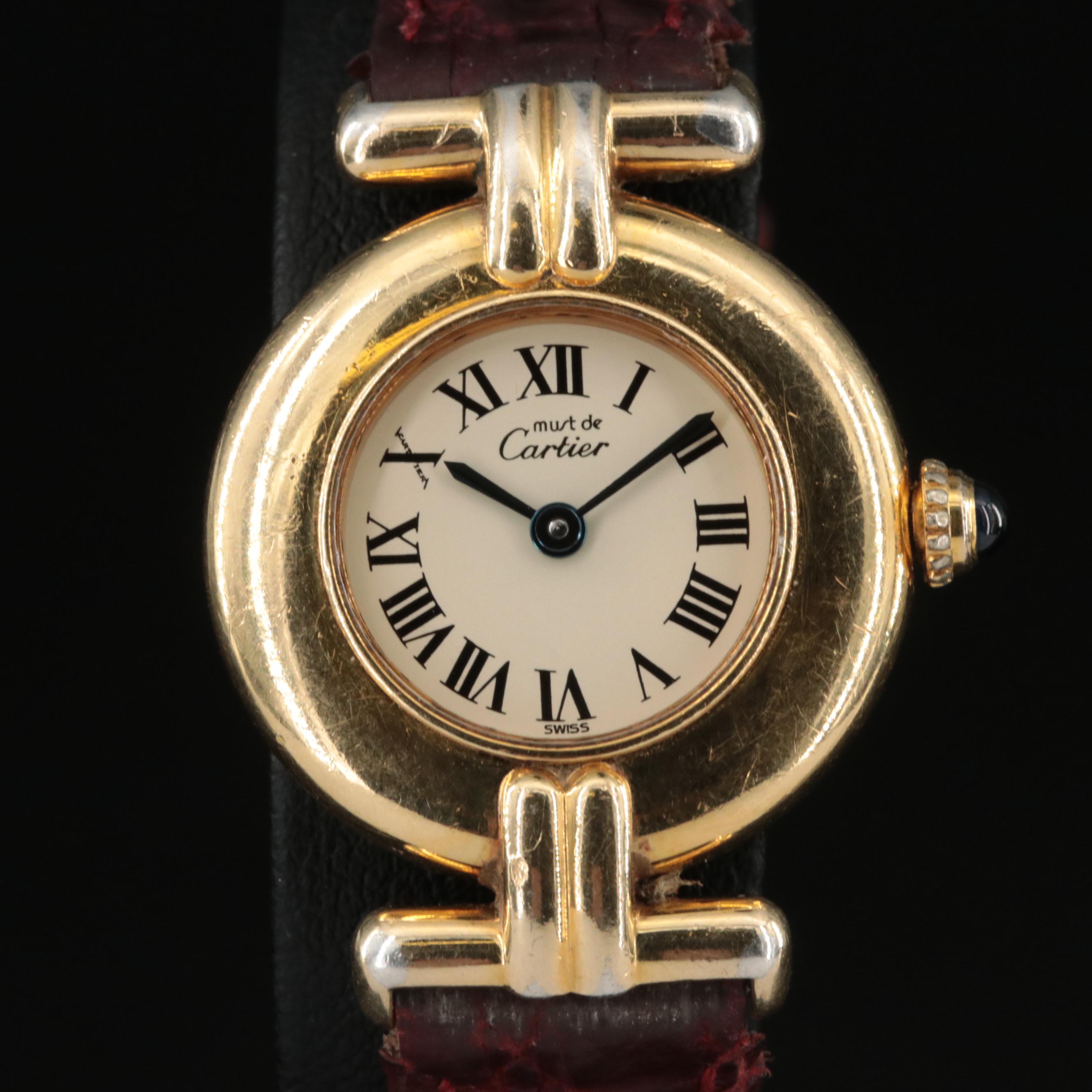 Cartier Must de Cartier Vermeil Watch
