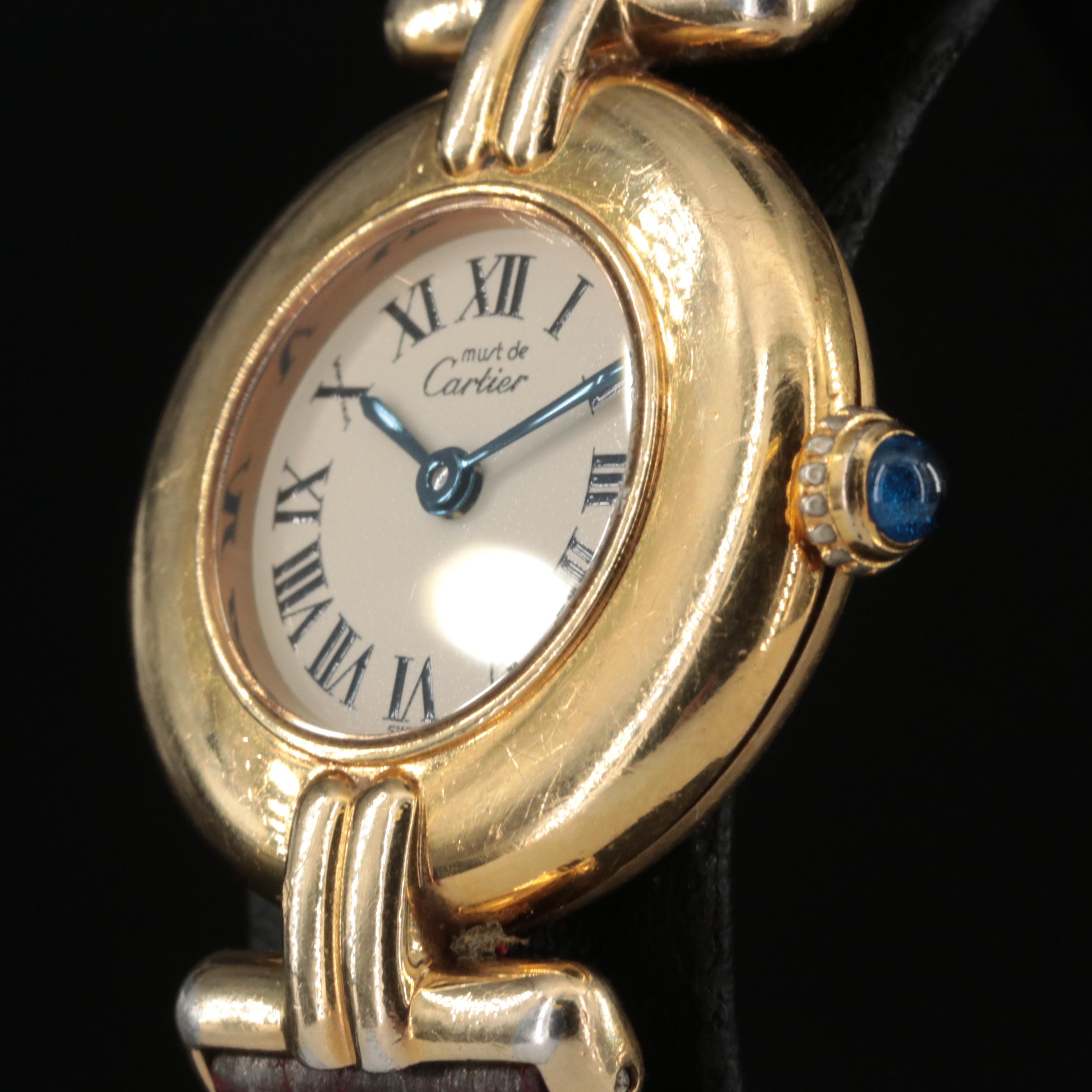 Cartier Must de Cartier Vermeil Watch