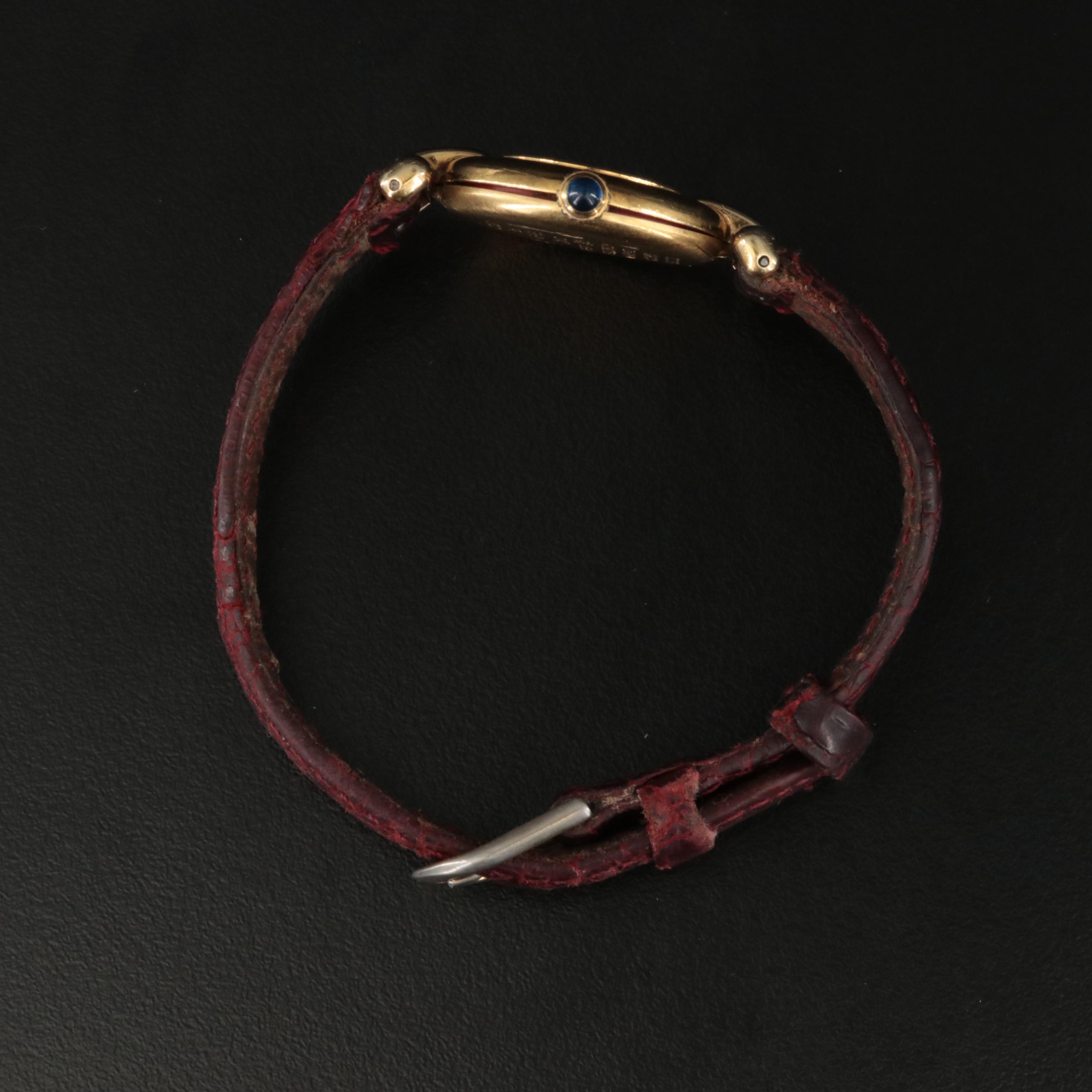 Cartier Must de Cartier Vermeil Watch