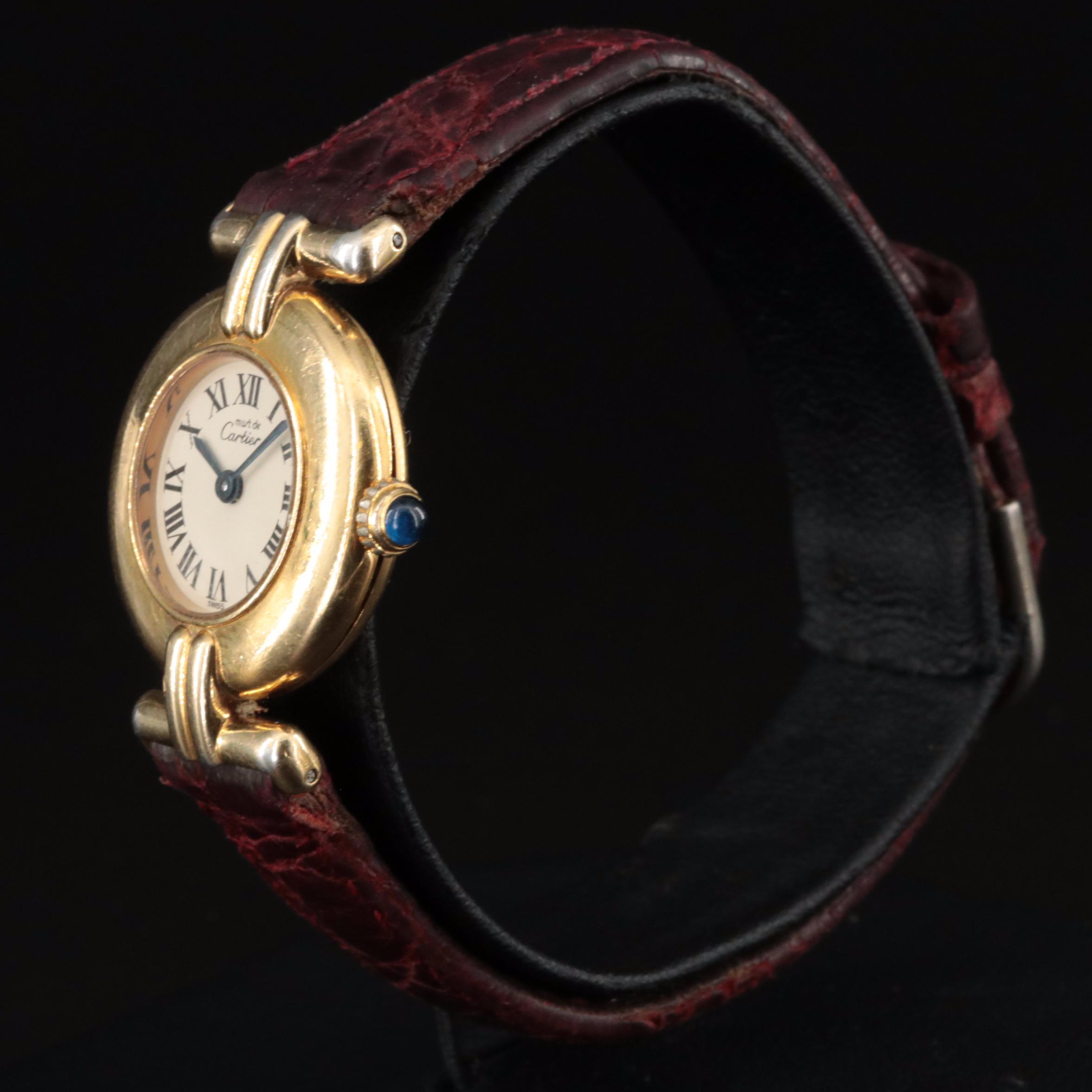 Cartier Must de Cartier Vermeil Watch