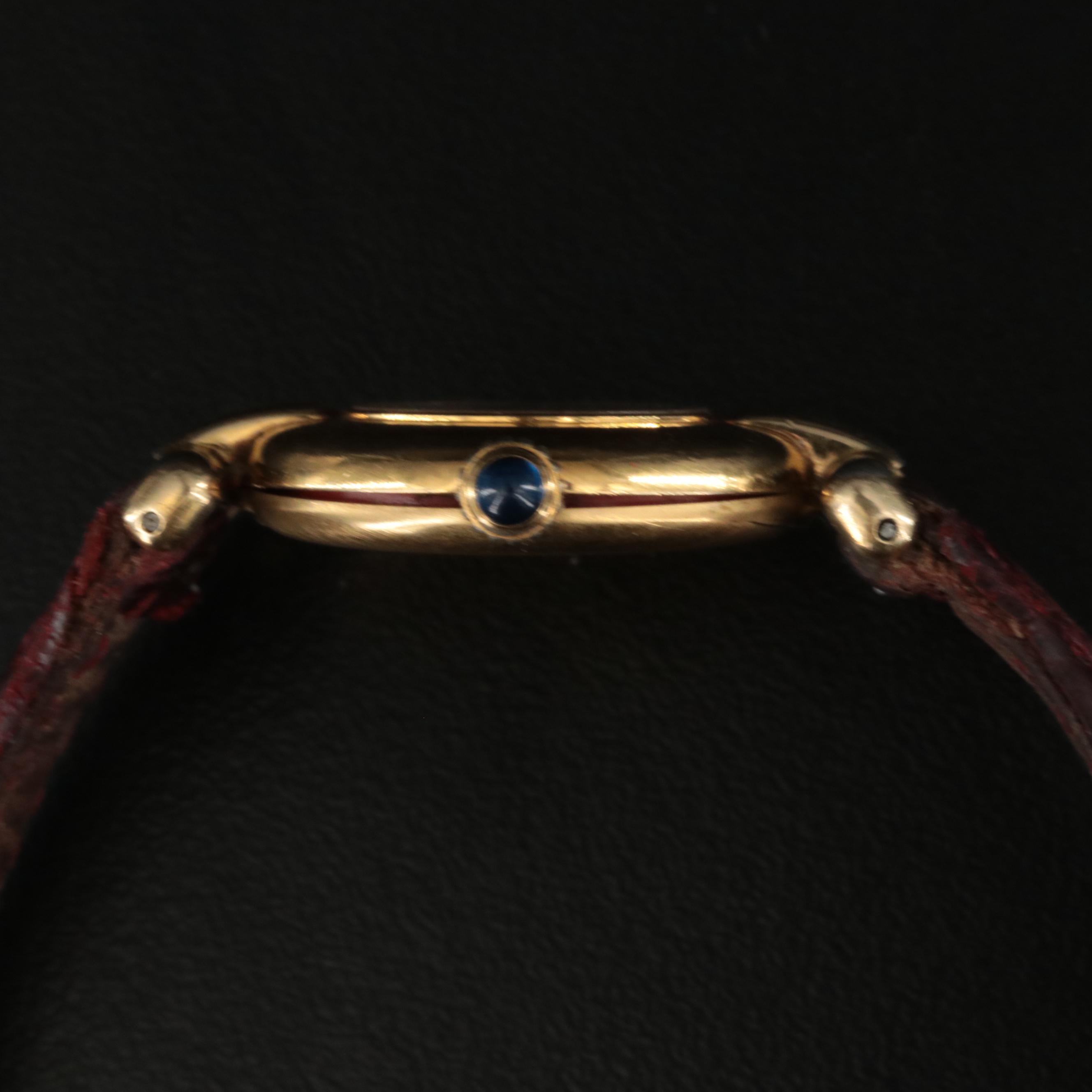 Cartier Must de Cartier Vermeil Watch