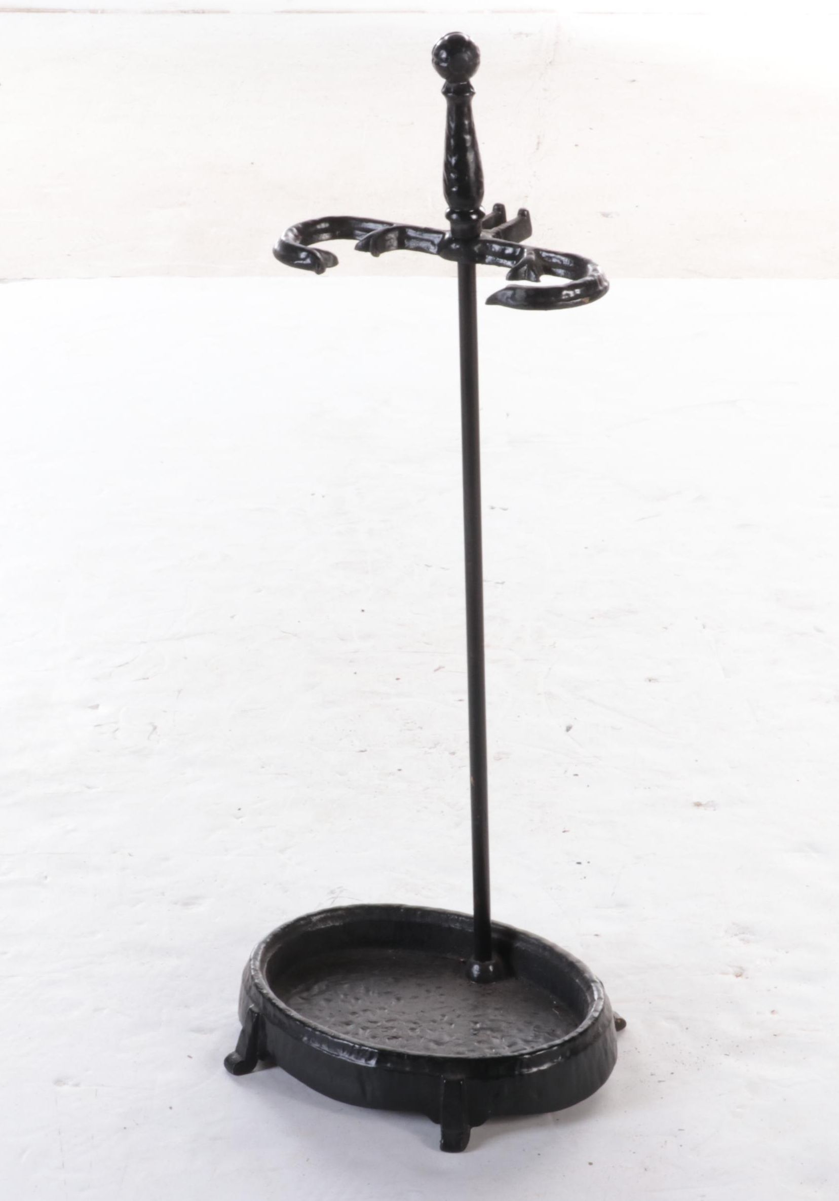 Cast Iron Fireplace Tool Set with Boot Scraper and String Holder, 20th Century